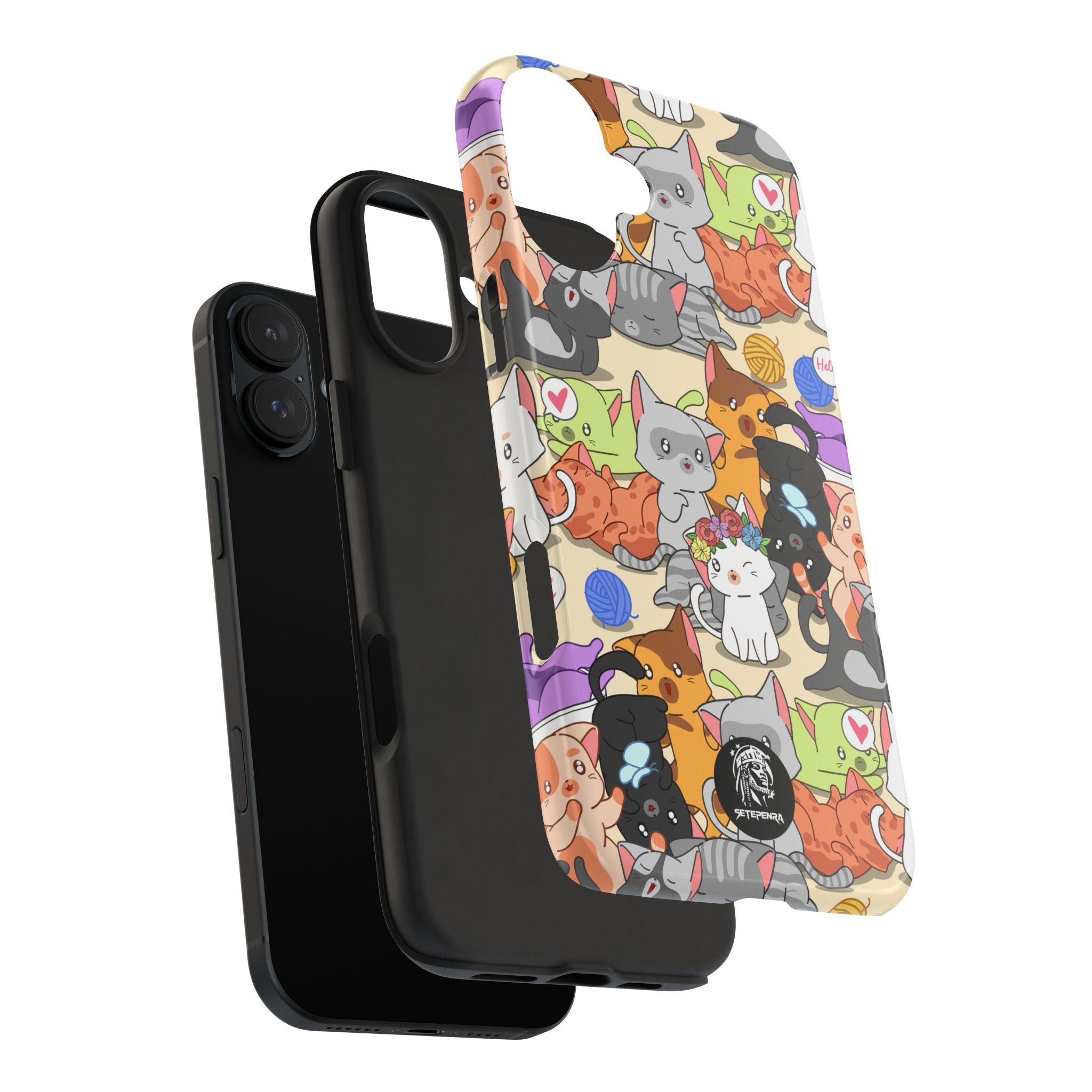 Cats A Lot Tough Phone Case (For iPhone, Galaxy & More)