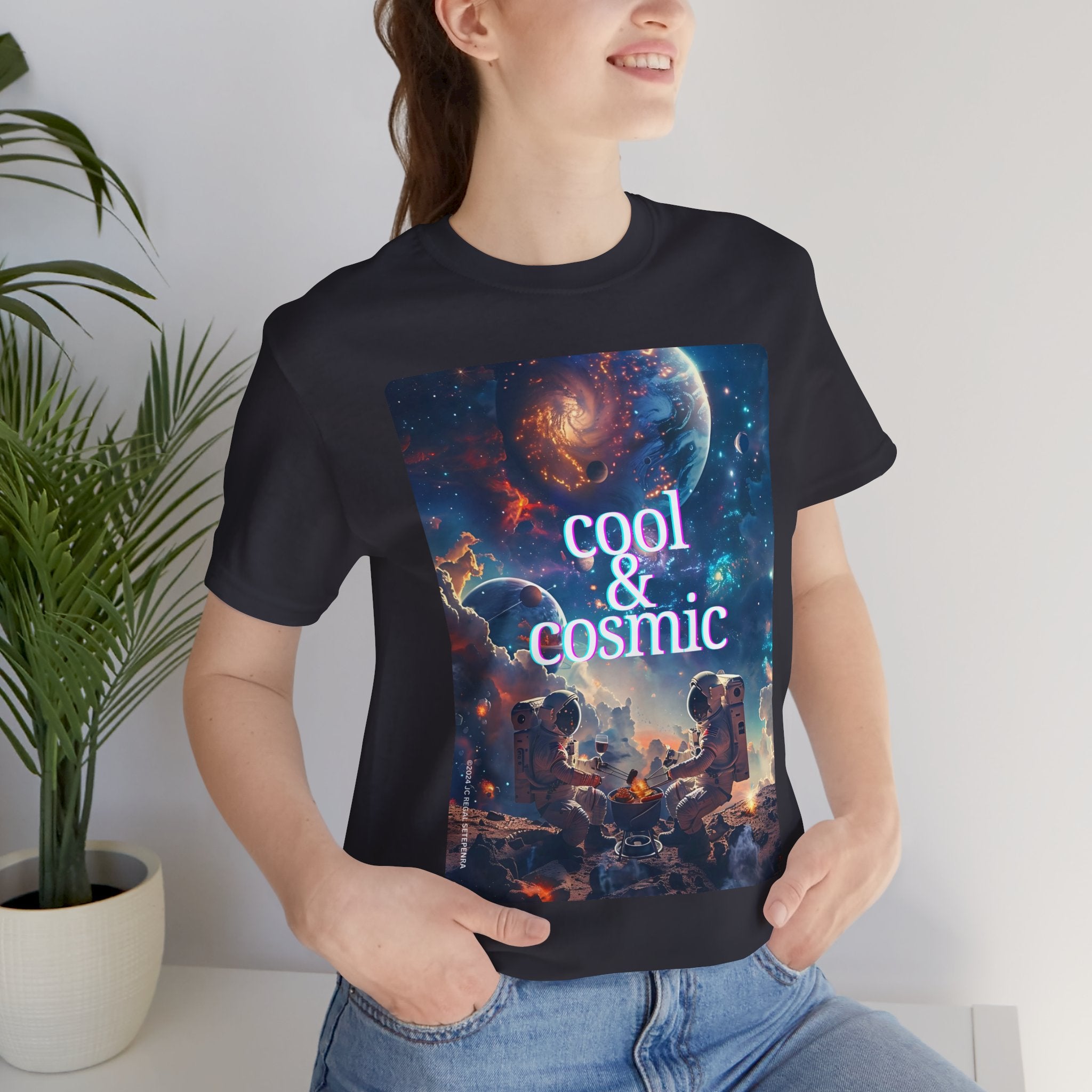 Cool & Cosmic Unisex Jersey Short Sleeve Tee