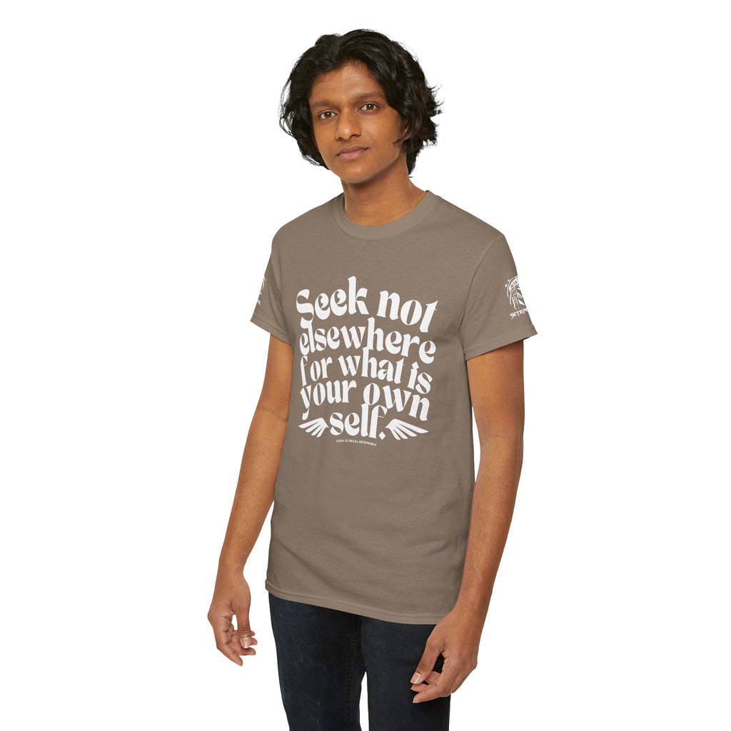 Seek Not Elsewhere Unisex Heavy Cotton Tee