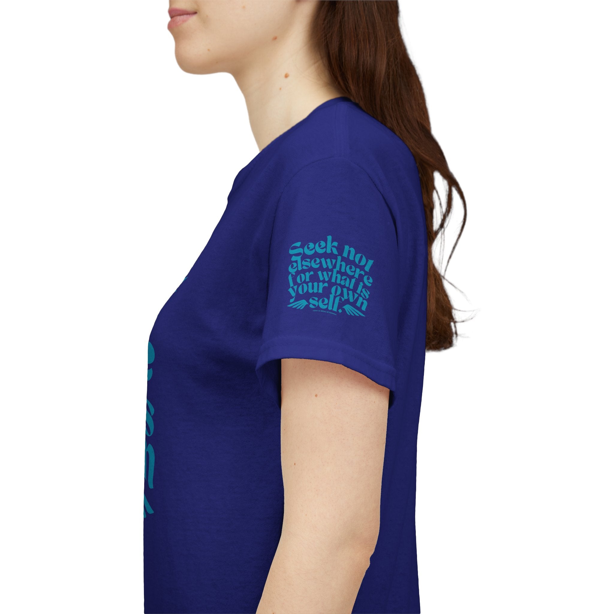 Seek Not Elsewhere (Aqua Edition) Unisex Heavy Cotton Tee