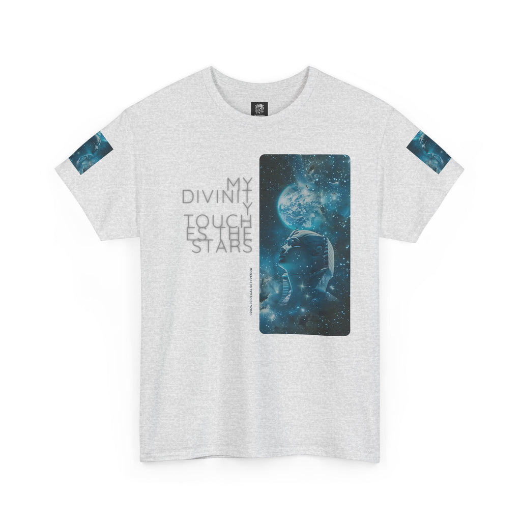 My Divinity Touches The Stars Unisex Heavy Cotton Tee SETEPENRA T-Shirt.