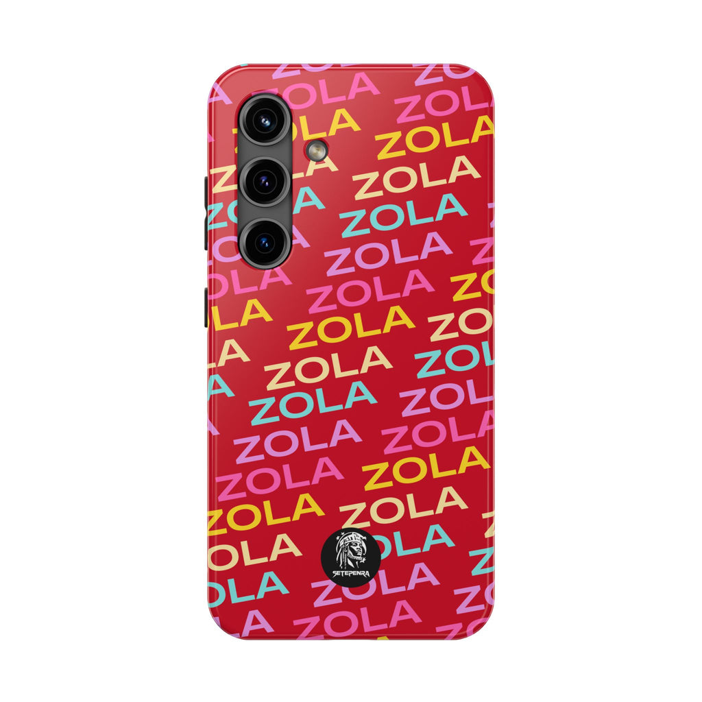 Zola Tough Phone Case (For iPhone, Galaxy & More) - Dark Red
