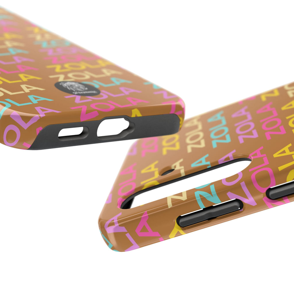 Zola Tough Phone Case (For iPhone, Galaxy & More) - Light Brown