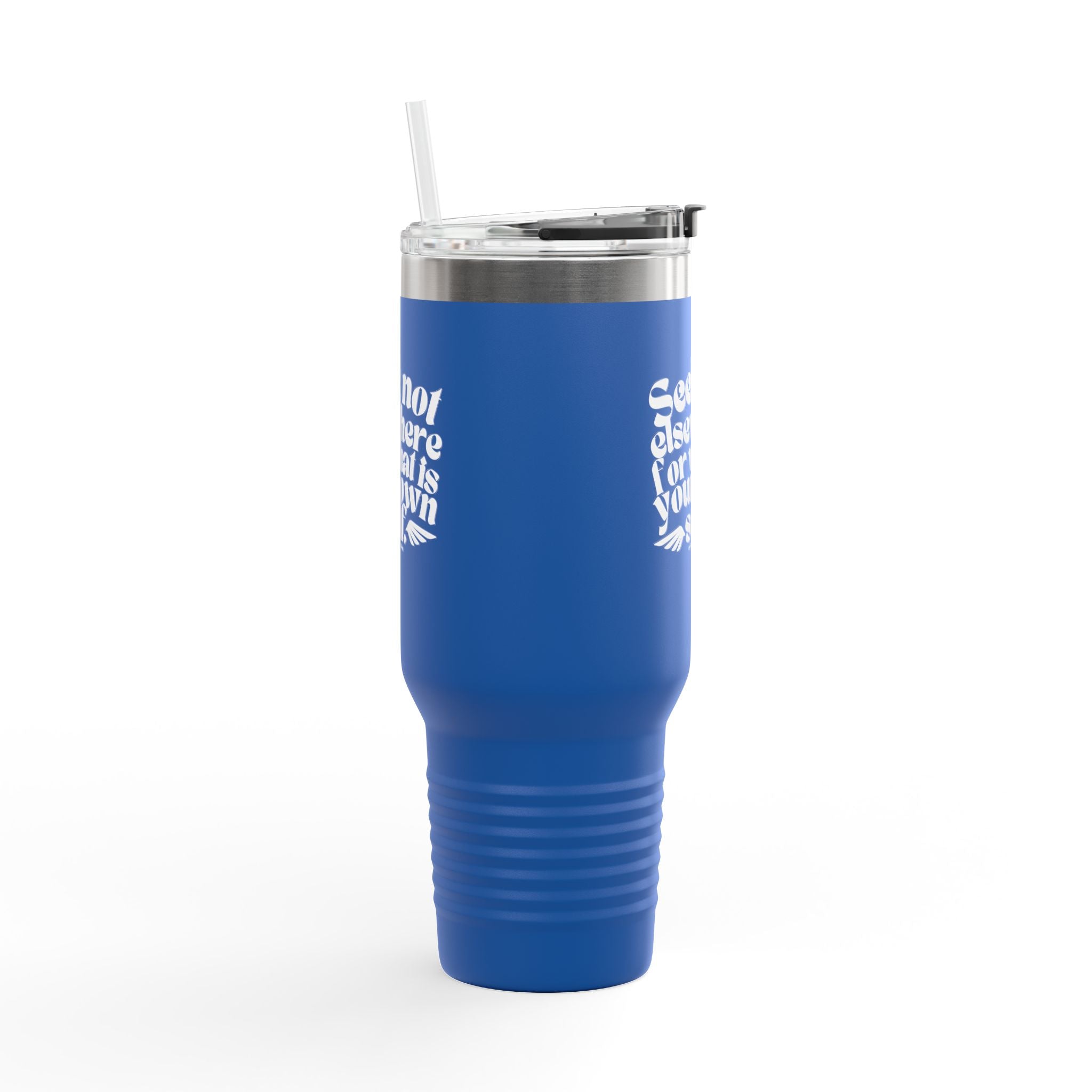 Seek Not Elsewhere Insulated Travel Mug, 40oz SETEPENRA Mug.