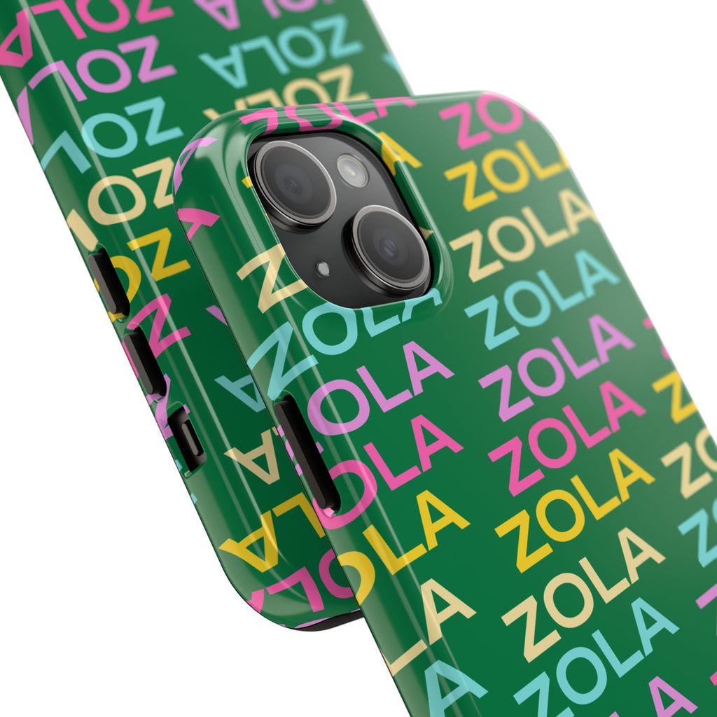 Zola Tough Phone Case (For iPhone, Galaxy & More) - Dark Green