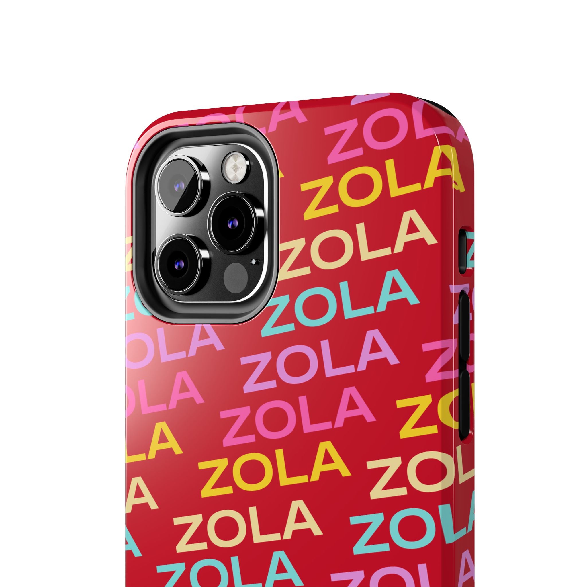 Zola Tough Phone Case (For iPhone, Galaxy & More) - Dark Red