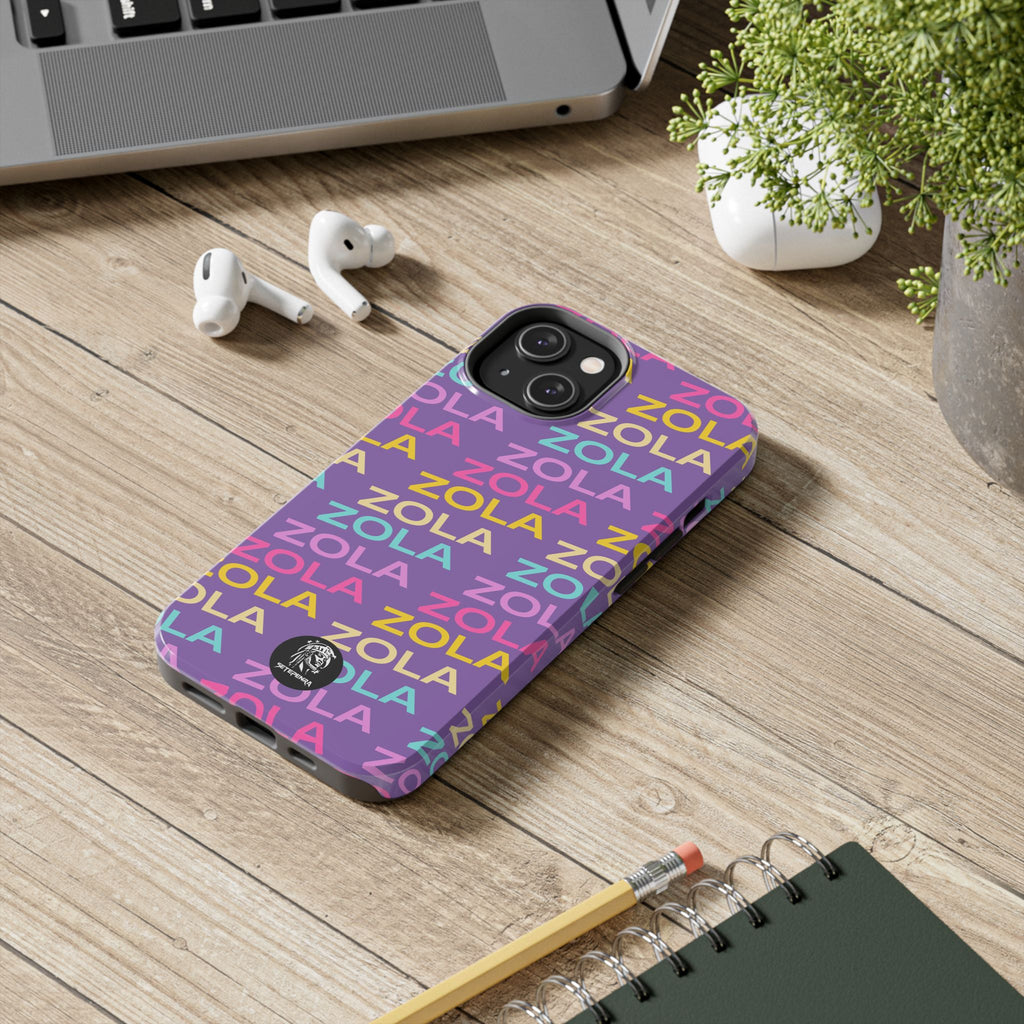 Zola Tough Phone Case (For iPhone, Galaxy & More) - Light Purple