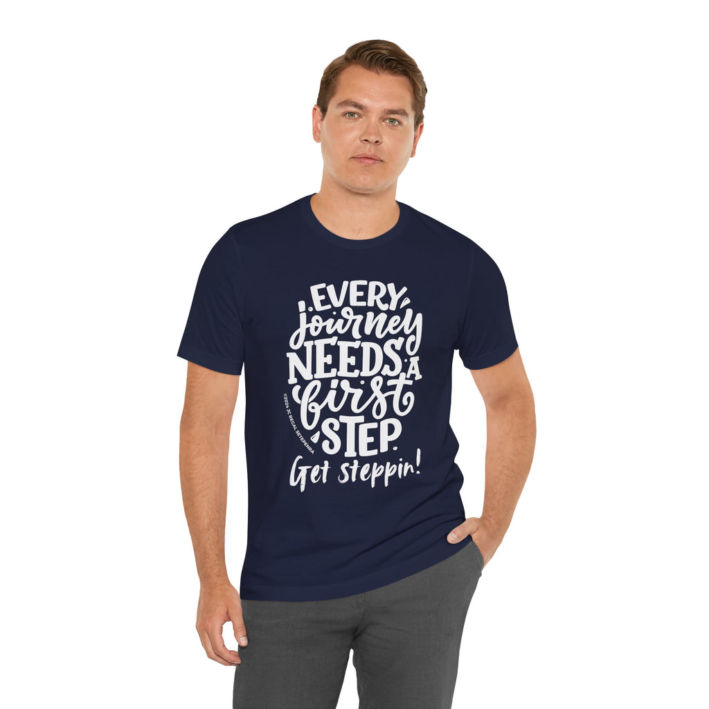 Get Steppin! Jersey Short Sleeve Tee