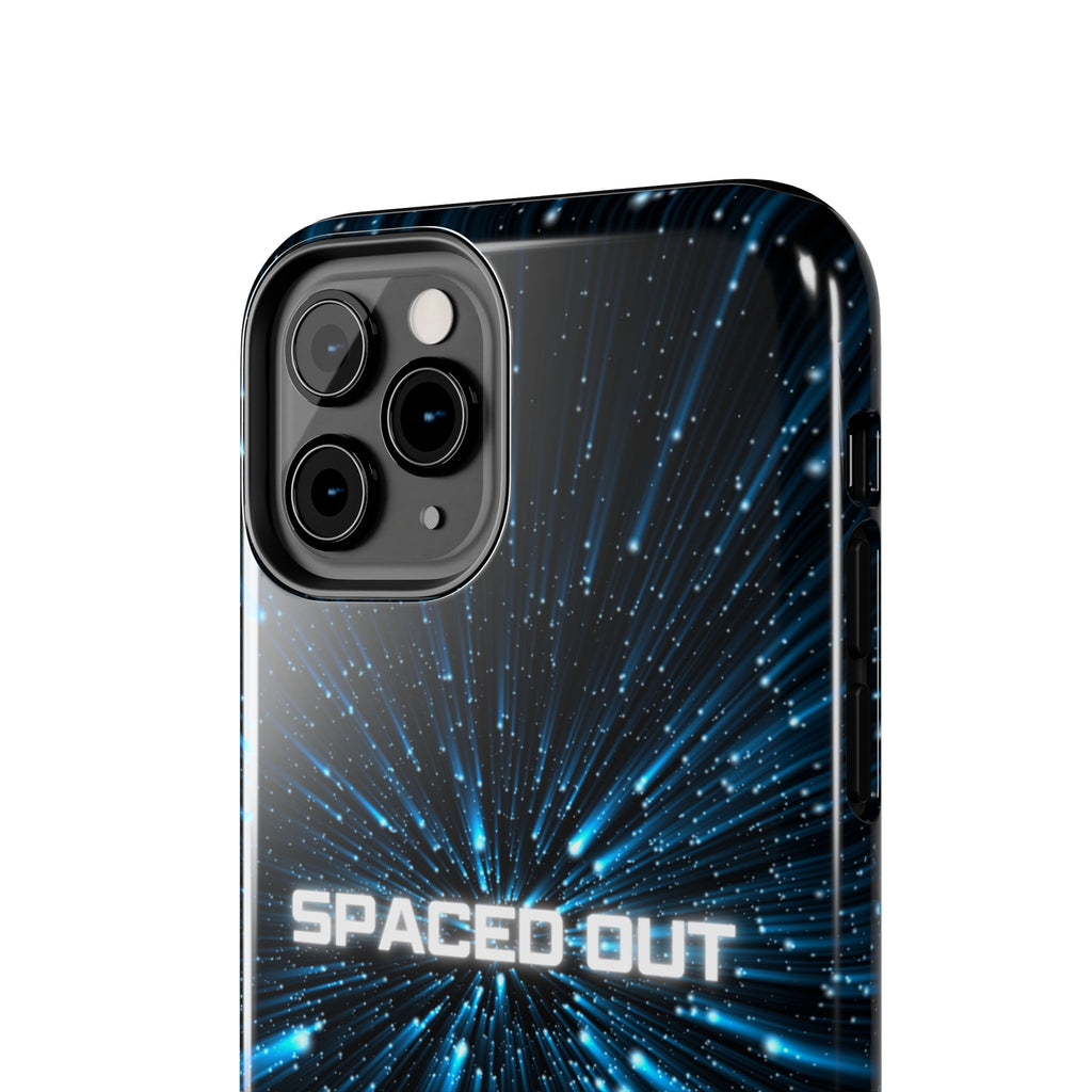 Spaced Out Tough Phone Case — Cosmic Space Warp Protective Cover