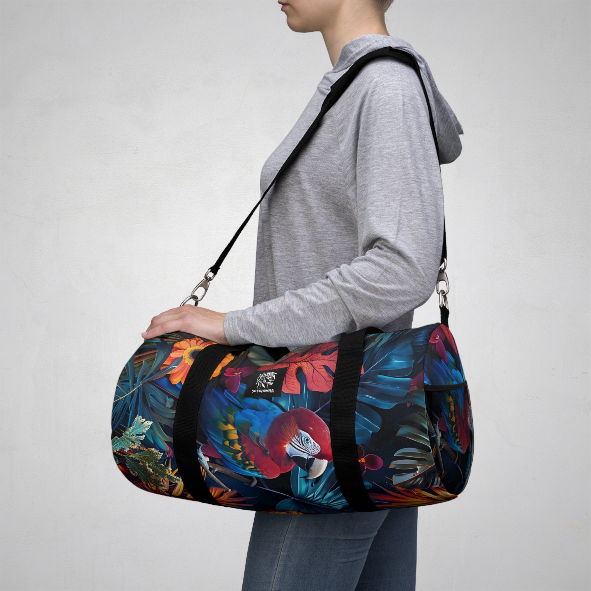 Tropican Retreat (Scene 3) Duffel Bag SETEPENRA Bags.