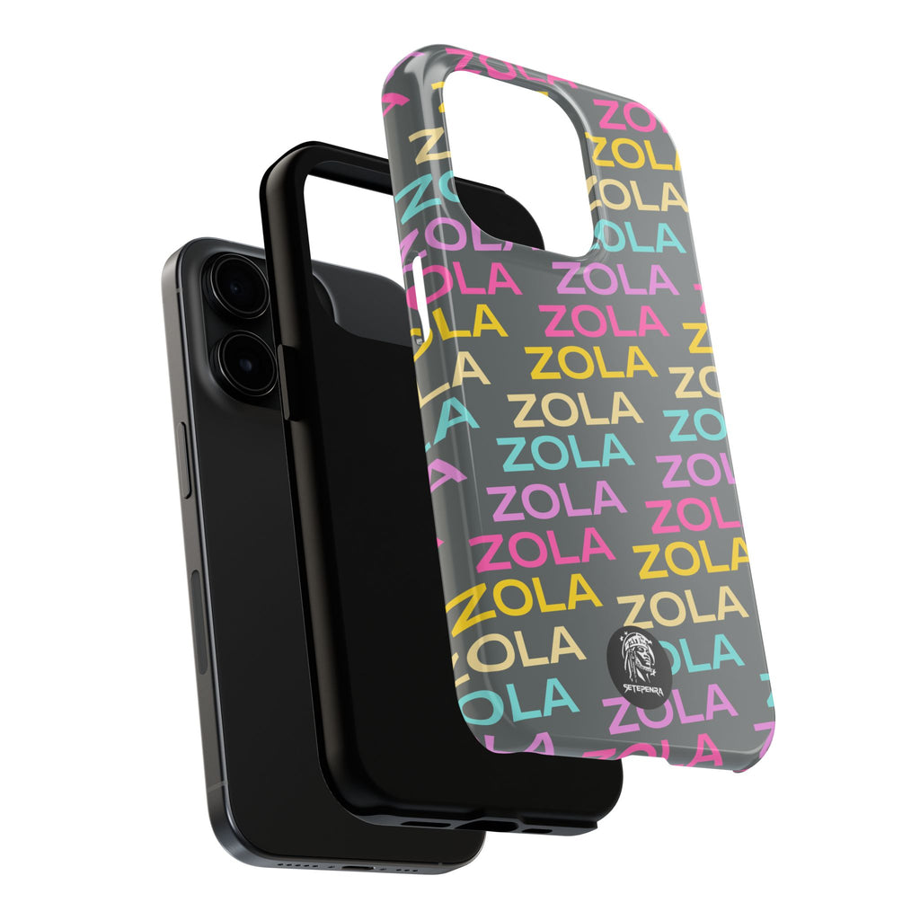 Zola Tough Phone Case (For iPhone, Galaxy & More) - Dark Grey