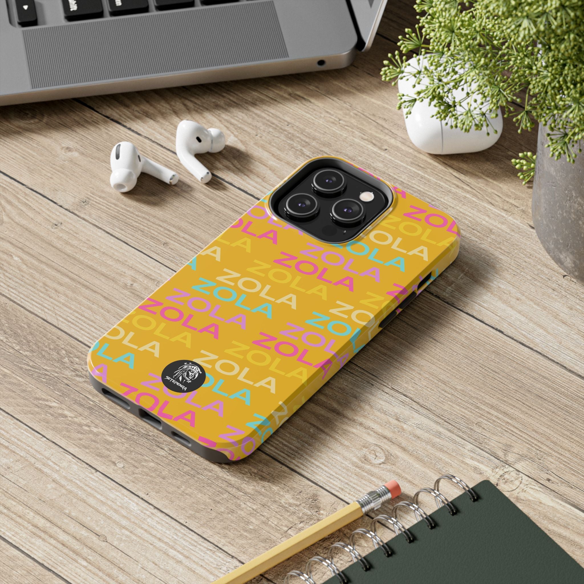 Zola Tough Phone Case (For iPhone, Galaxy & More) - Yellow