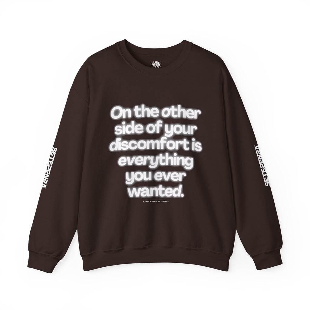 On The Other Side Unisex Heavy Blend™ Crewneck Sweatshirt SETEPENRA Sweatshirt.