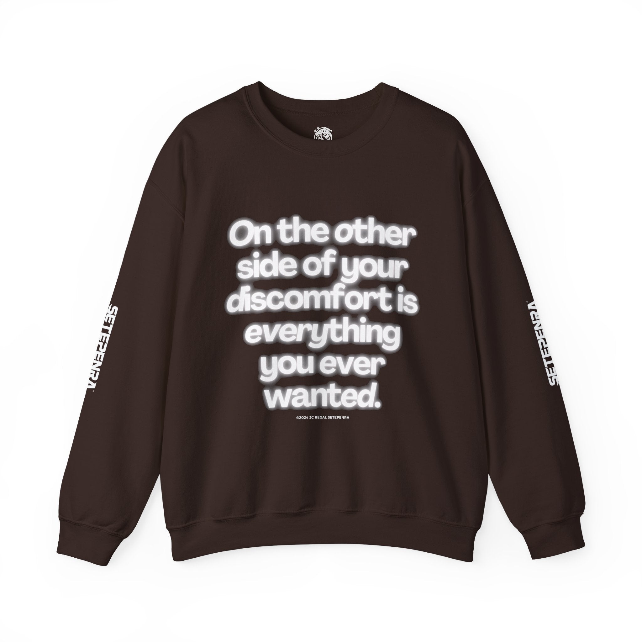 On The Other Side Unisex Heavy Blend™ Crewneck Sweatshirt SETEPENRA Sweatshirt.