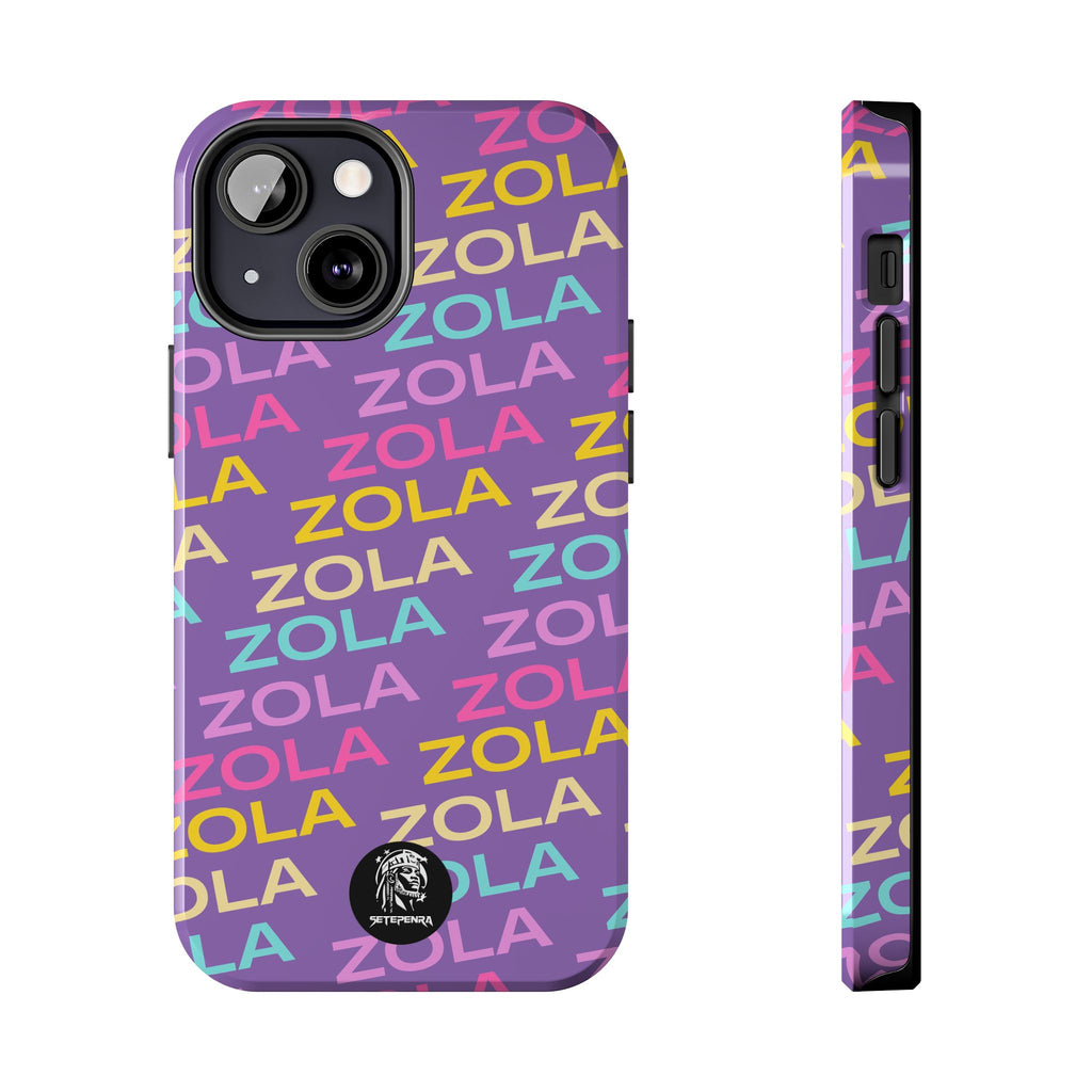 Zola Tough Phone Case (For iPhone, Galaxy & More) - Light Purple SETEPENRA Phone Case.