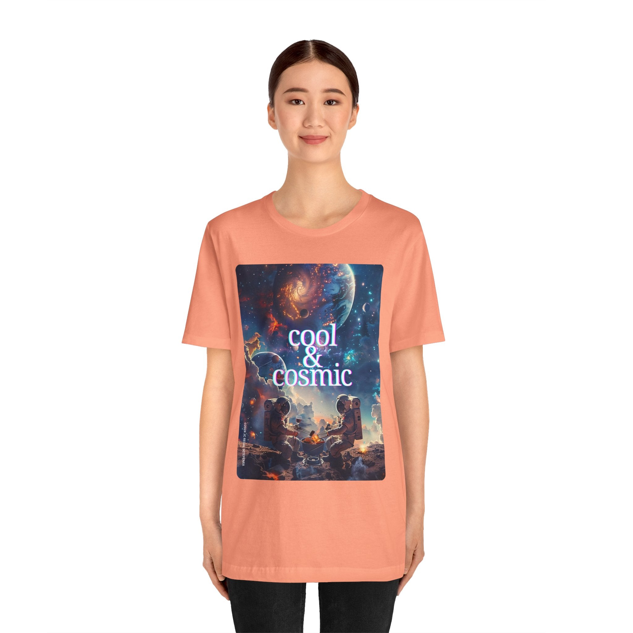 Cool & Cosmic Unisex Jersey Short Sleeve Tee