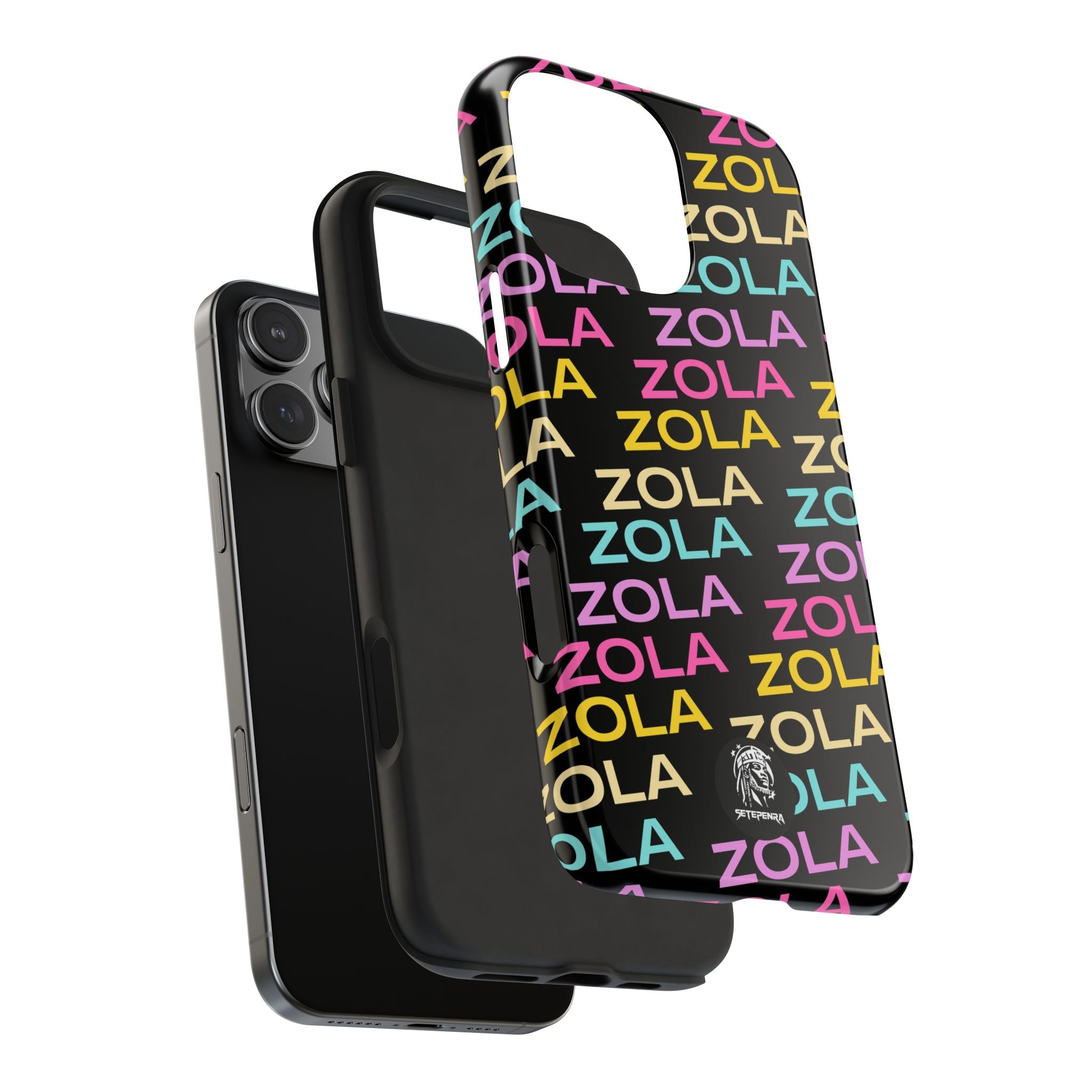 Zola Tough Phone Case (For iPhone, Galaxy & More) - Black