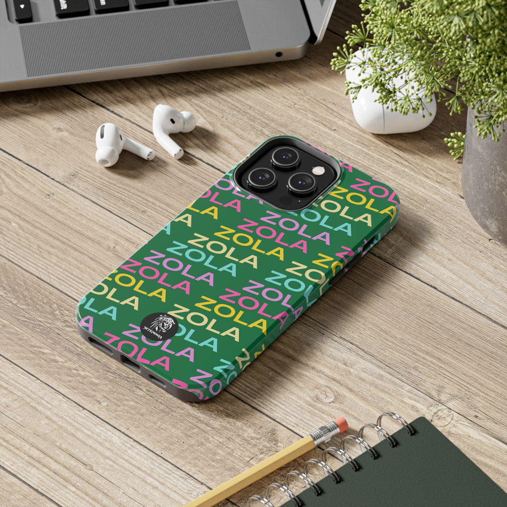 Zola Tough Phone Case (For iPhone, Galaxy & More) - Dark Green