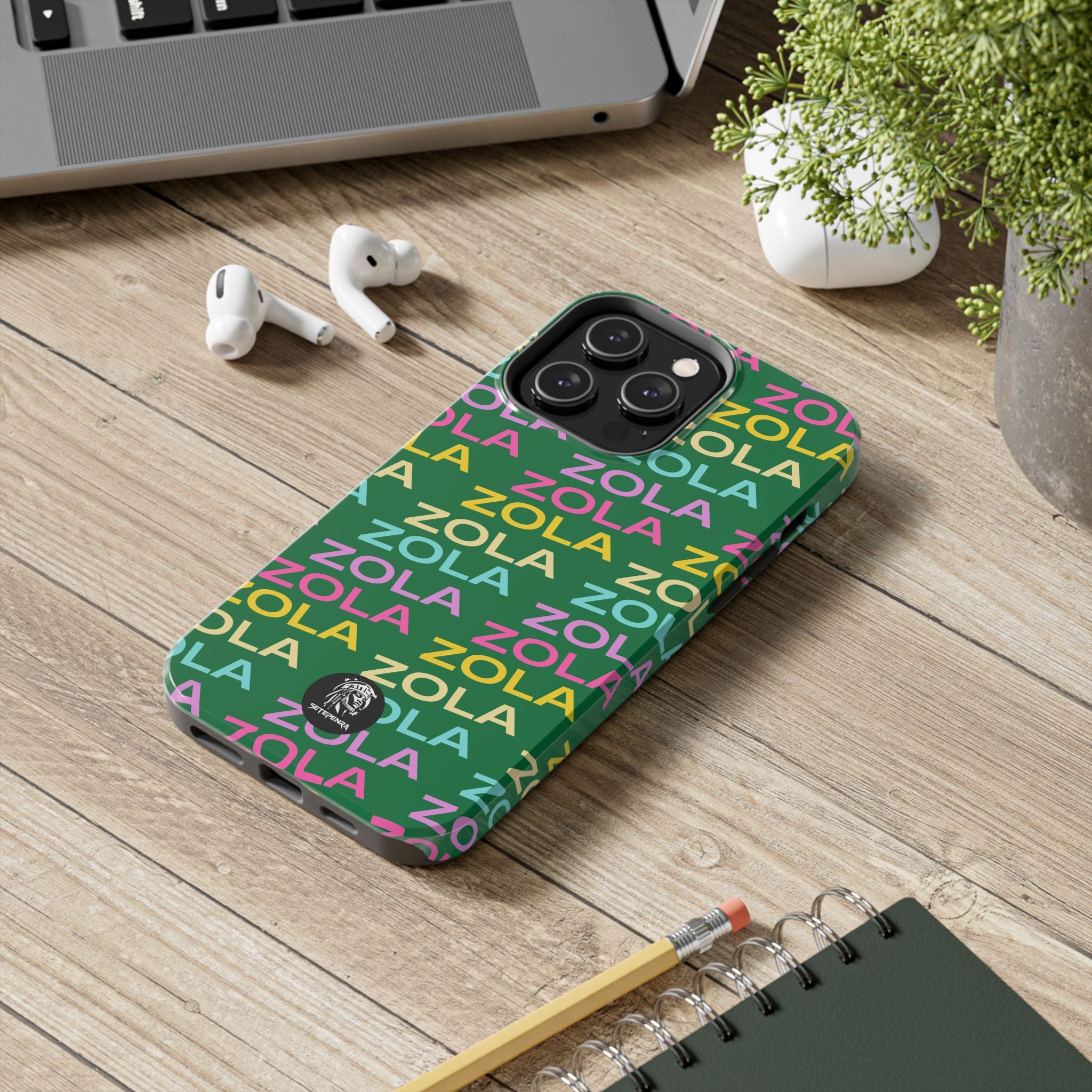 Zola Tough Phone Case (For iPhone, Galaxy & More) - Dark Green