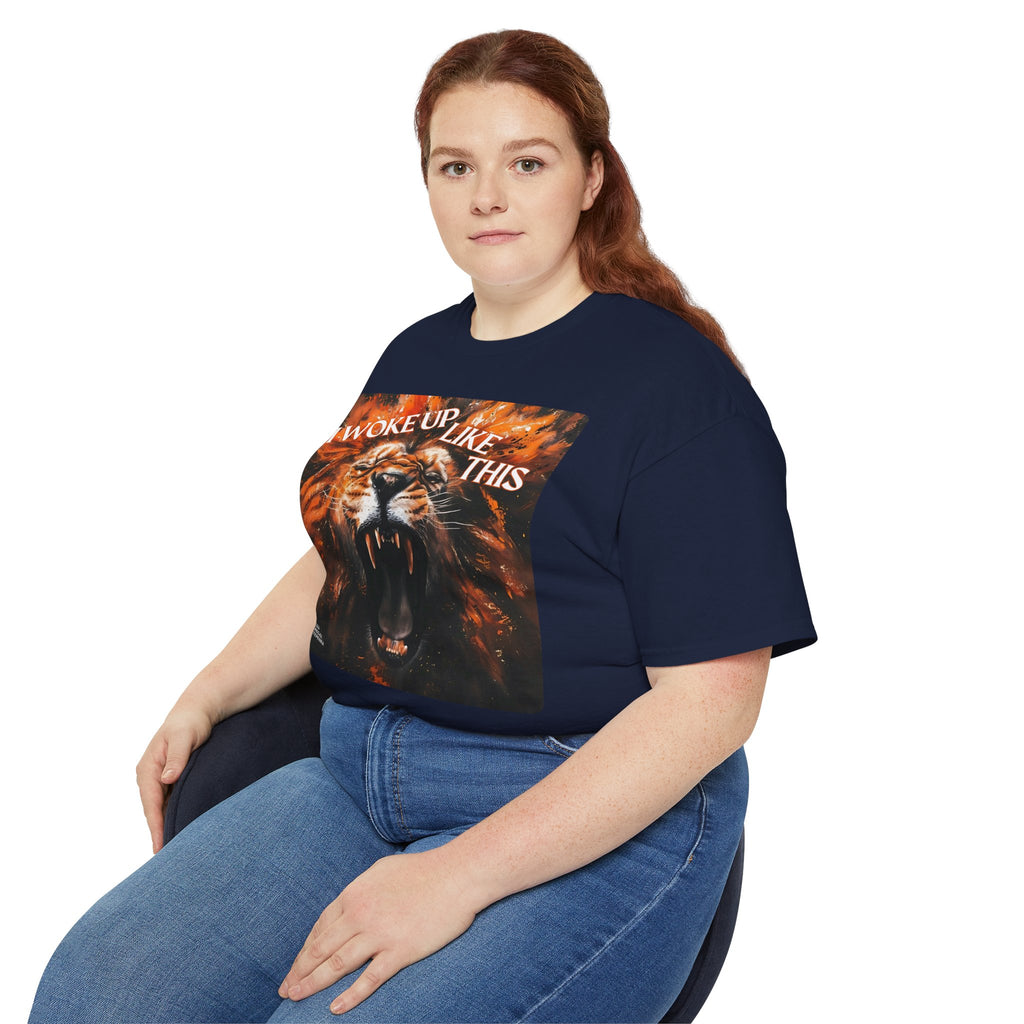 I Woke Up Like This (Roaring Edition 2) Unisex Ultra Cotton Tee