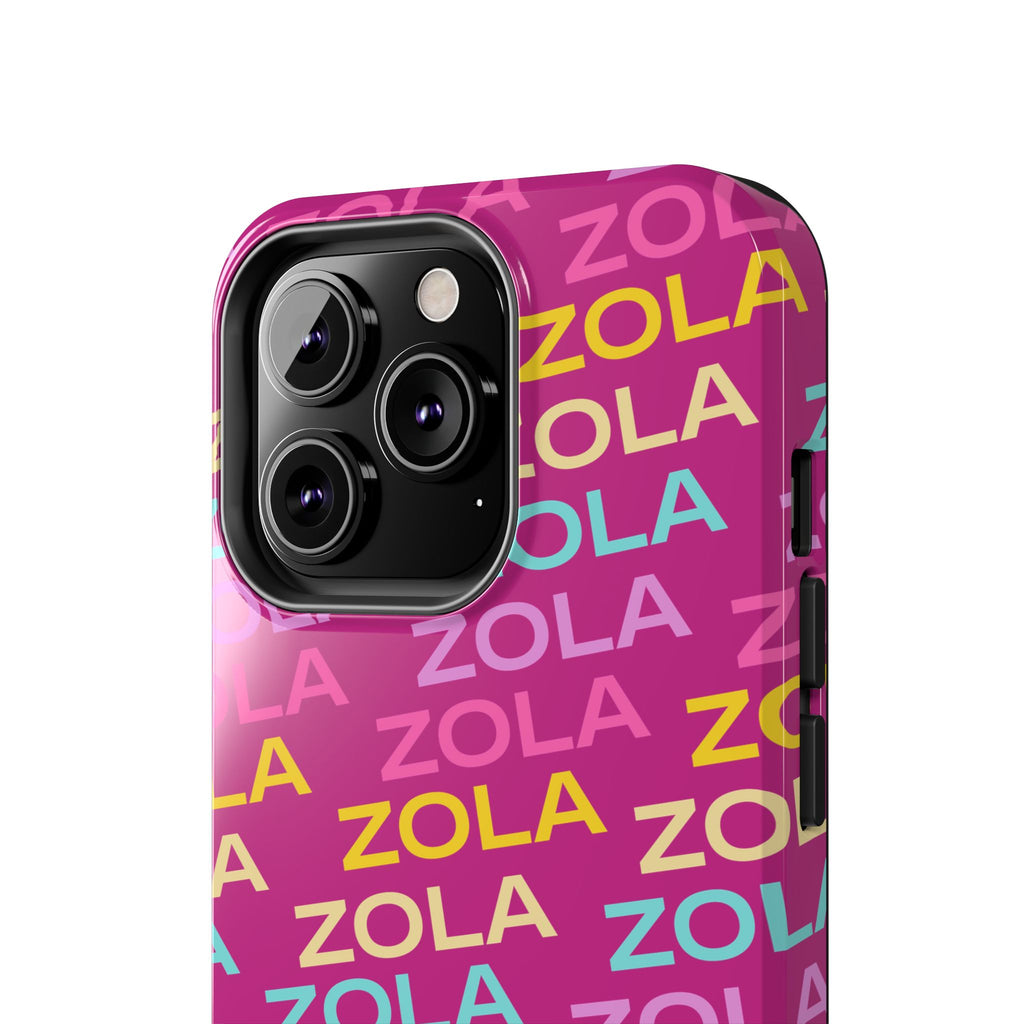 Zola Tough Phone Case (For iPhone, Galaxy & More) - Pink