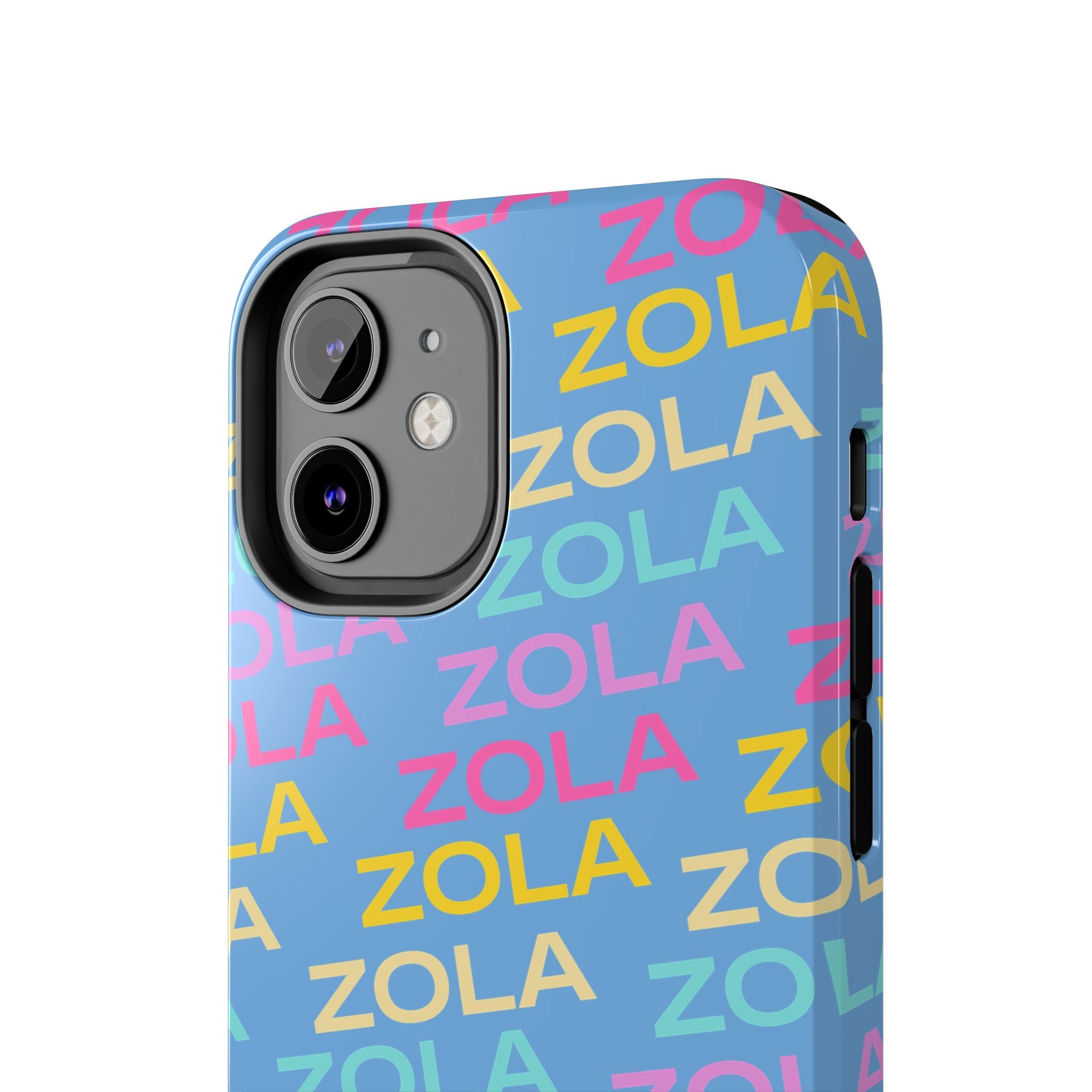 Zola Tough Phone Case (For iPhone, Galaxy & More) - Light Blue