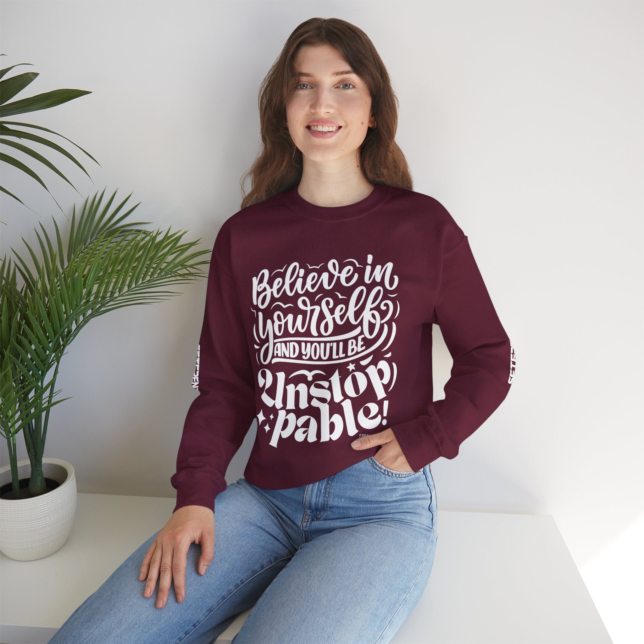 Unstoppable Unisex Heavy Blend™ Crewneck Sweatshirt