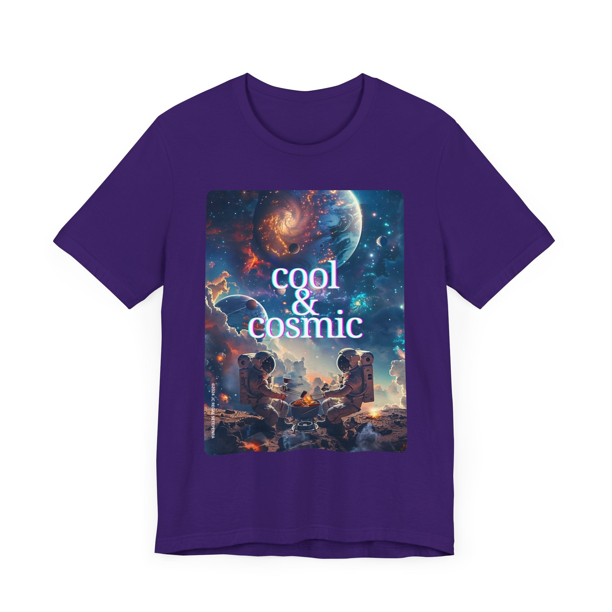 Cool & Cosmic Unisex Jersey Short Sleeve Tee SETEPENRA T-Shirt.