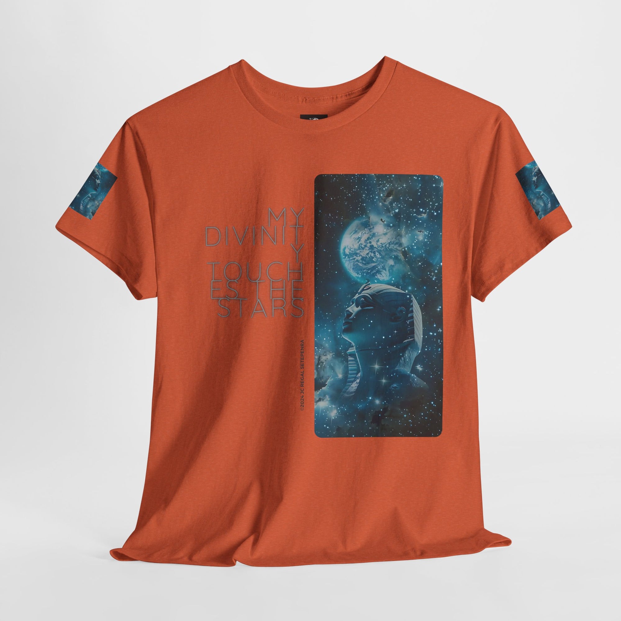 My Divinity Touches The Stars Unisex Heavy Cotton Tee