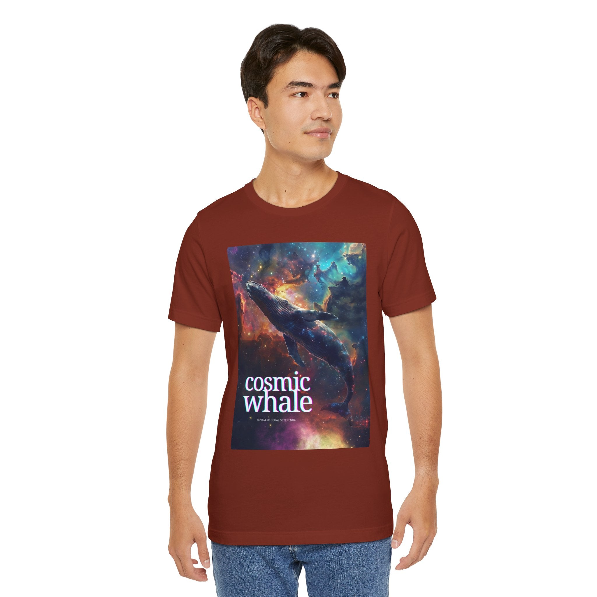Cosmic Whale Unisex Jersey Short Sleeve Tee