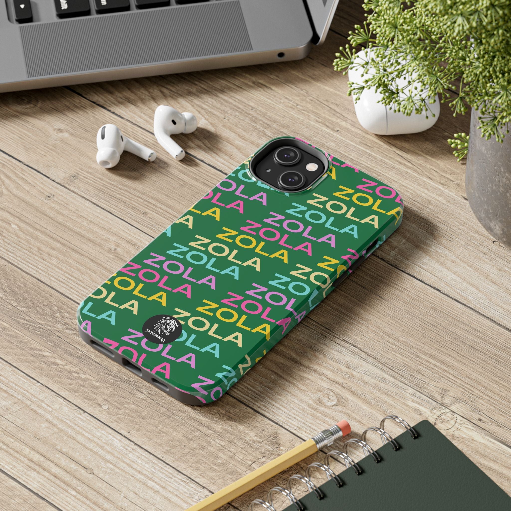 Zola Tough Phone Case (For iPhone, Galaxy & More) - Dark Green