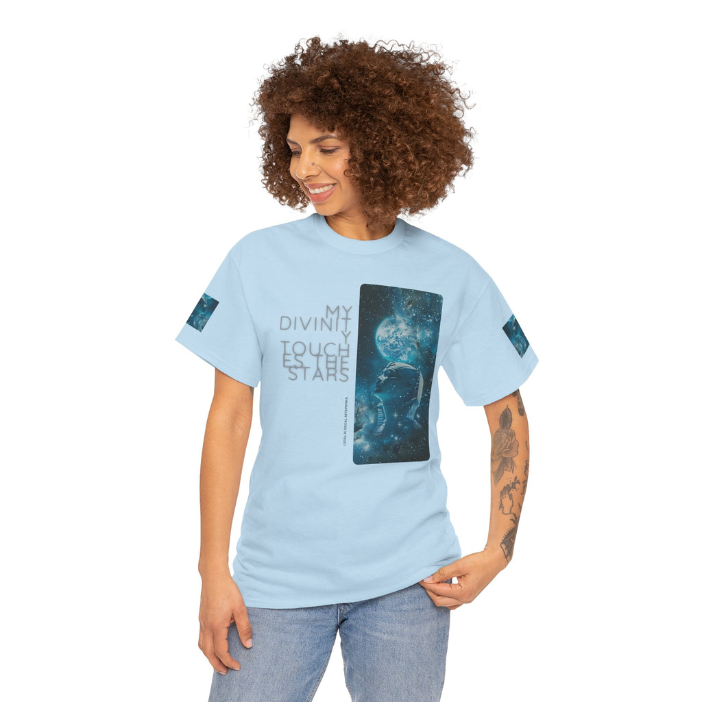 My Divinity Touches The Stars Unisex Heavy Cotton Tee