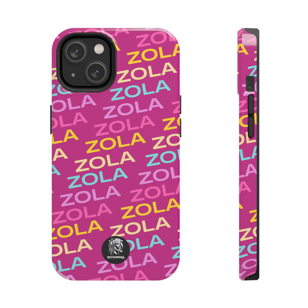Zola Tough Phone Case (For iPhone, Galaxy & More) - Pink SETEPENRA Phone Case.