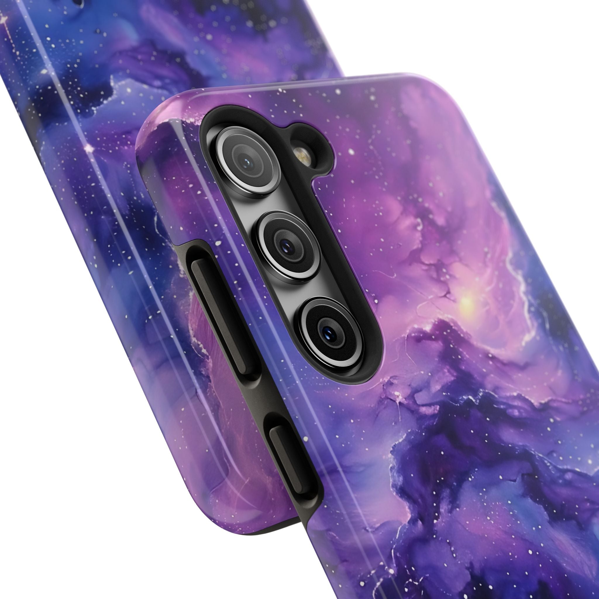 Purple Cosmos Tough Phone Case (For iPhone, Galaxy & More)