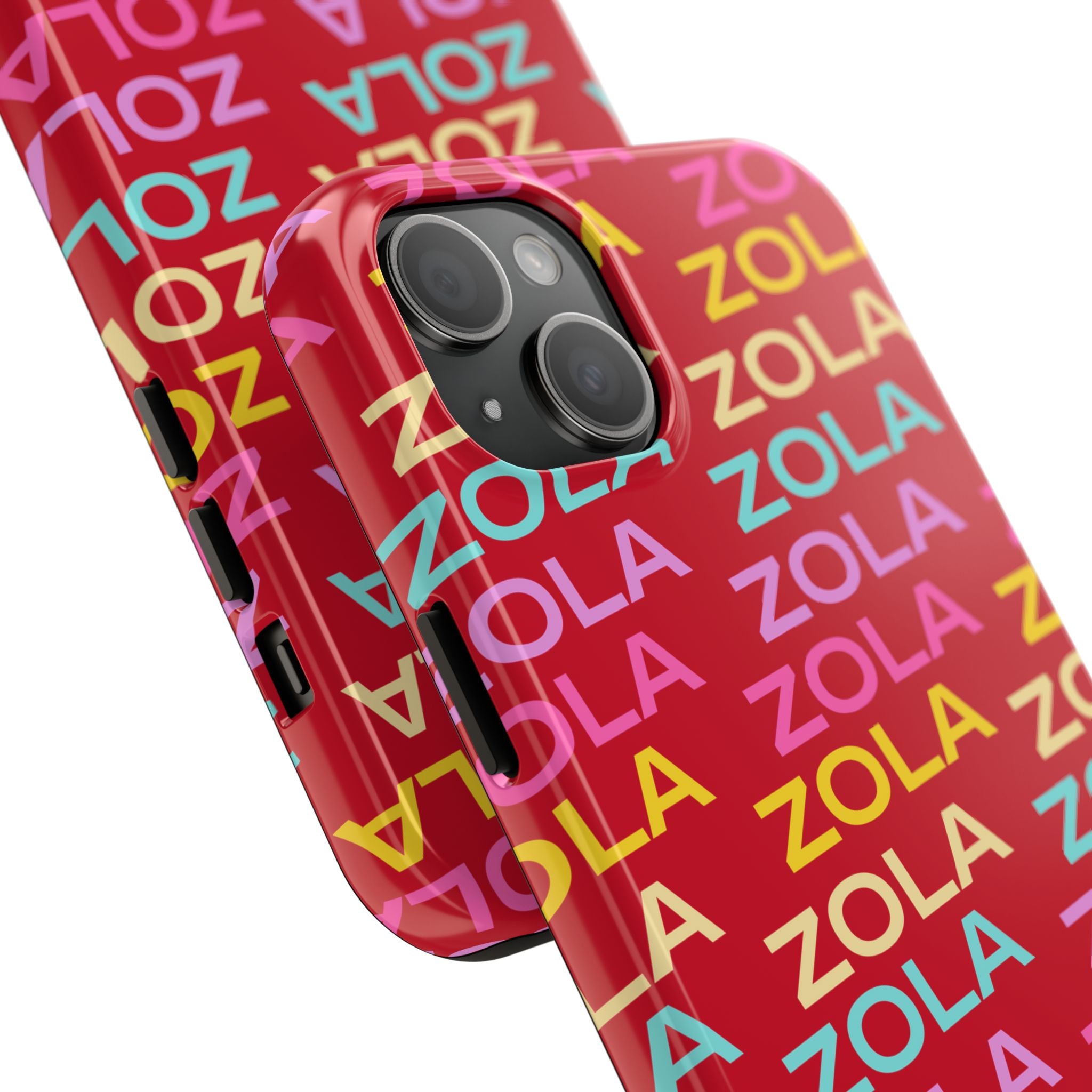 Zola Tough Phone Case (For iPhone, Galaxy & More) - Dark Red