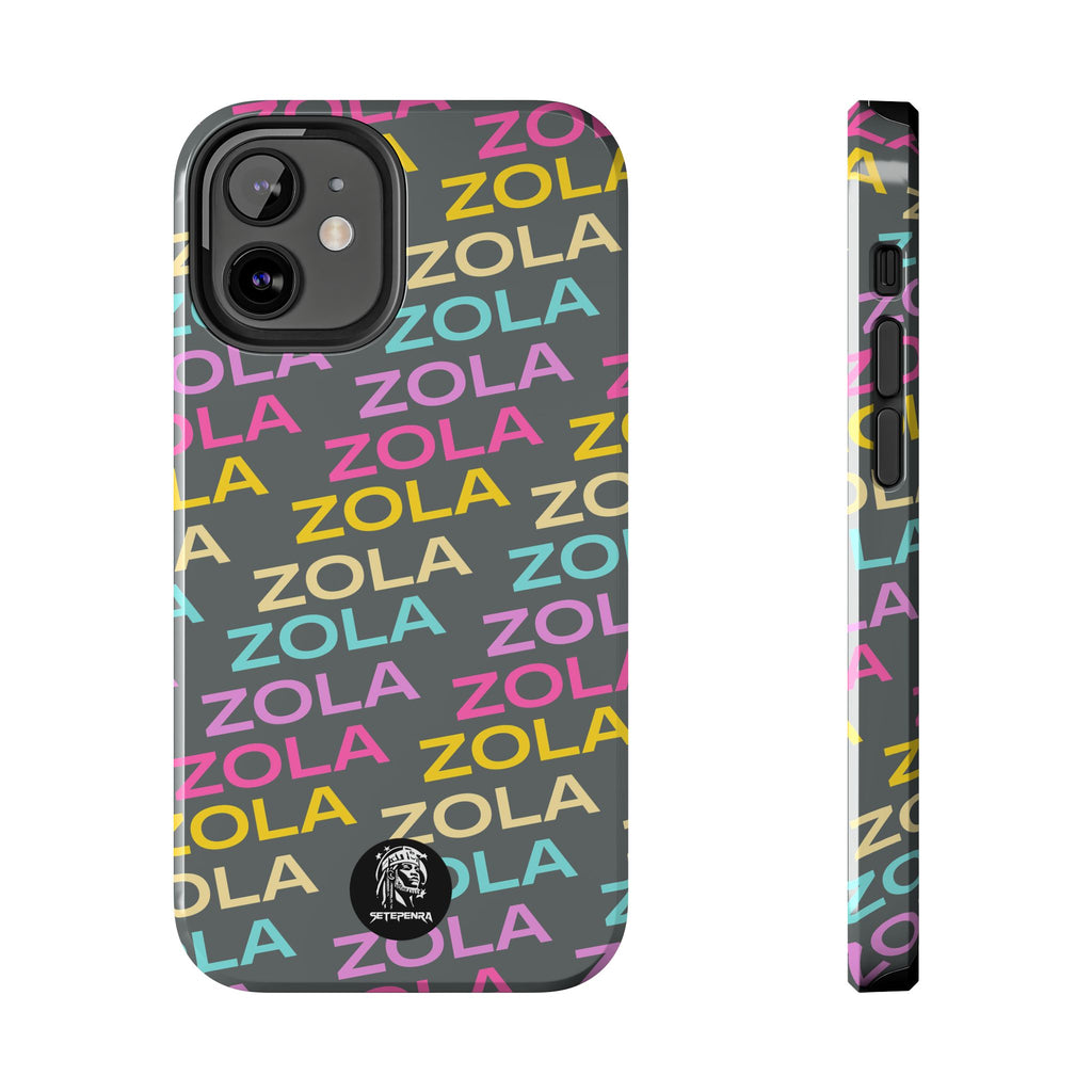 Zola Tough Phone Case (For iPhone, Galaxy & More) - Dark Grey SETEPENRA Phone Case.
