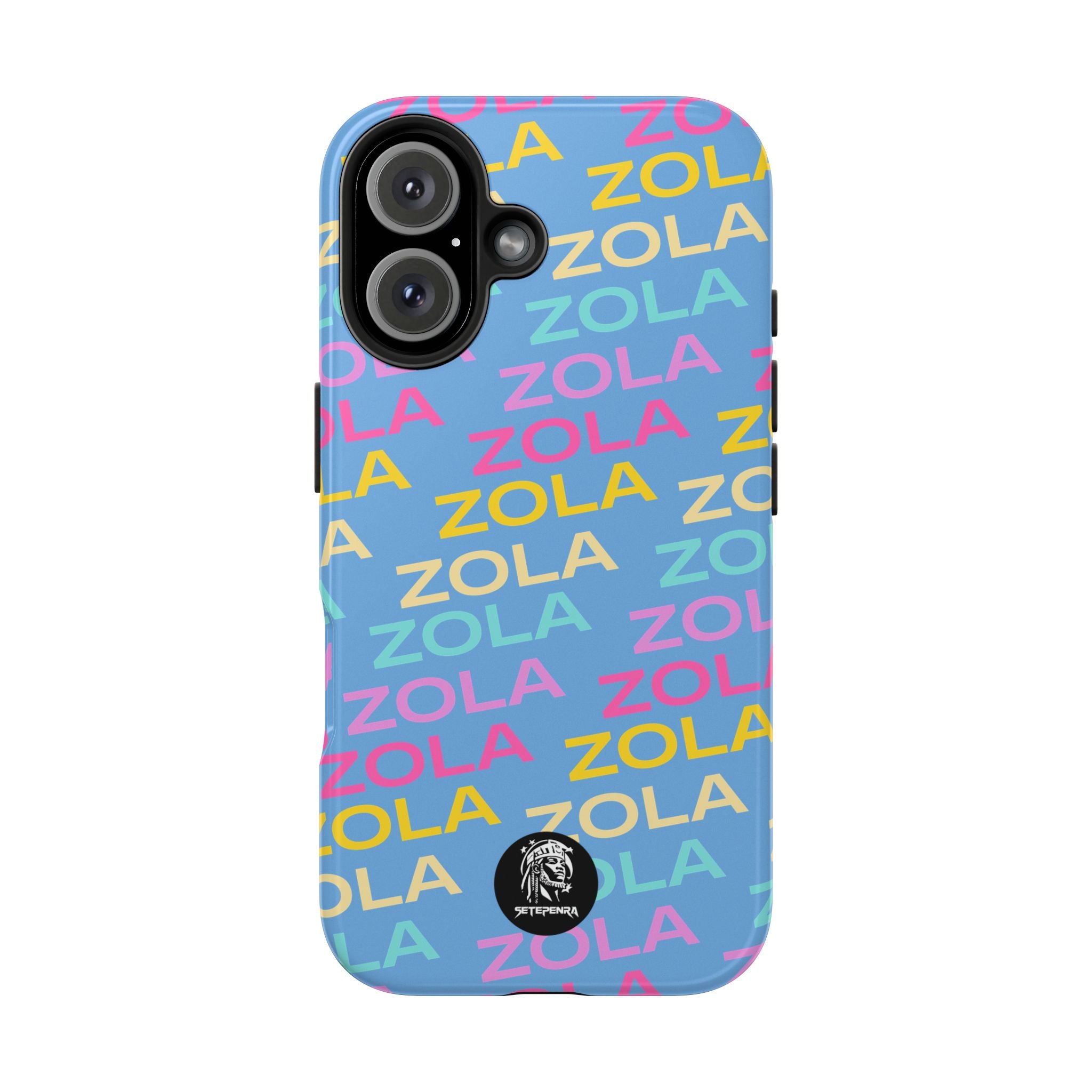 Zola Tough Phone Case (For iPhone, Galaxy & More) - Light Blue