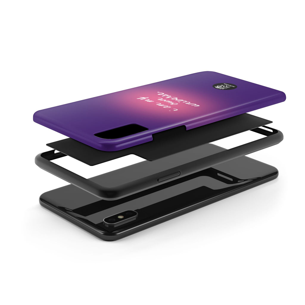 I Am My Own Universe Tough Phone Case (For iPhone, Galaxy & More) - Purple