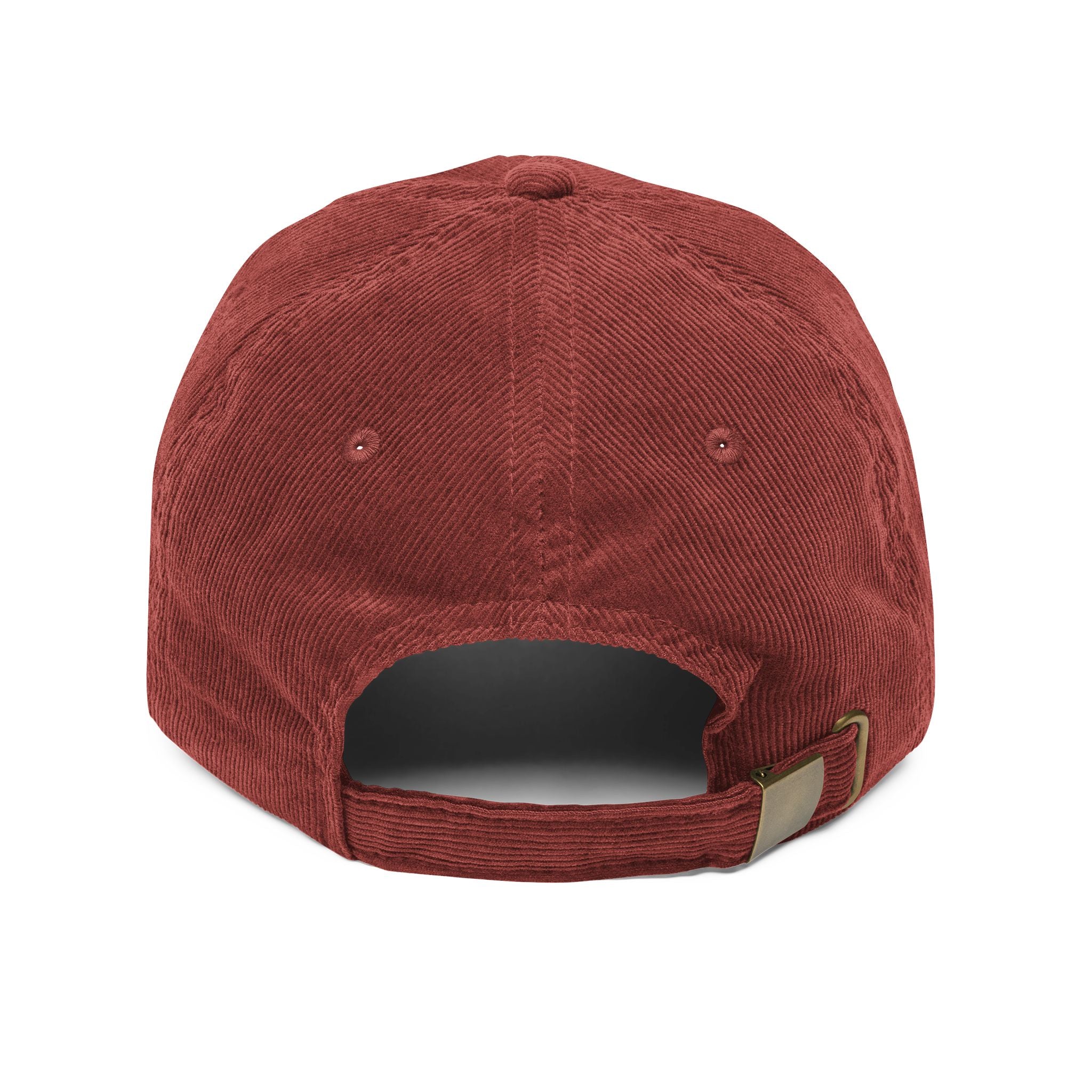 SETEPENRA Vintage Embroidered Corduroy Cap