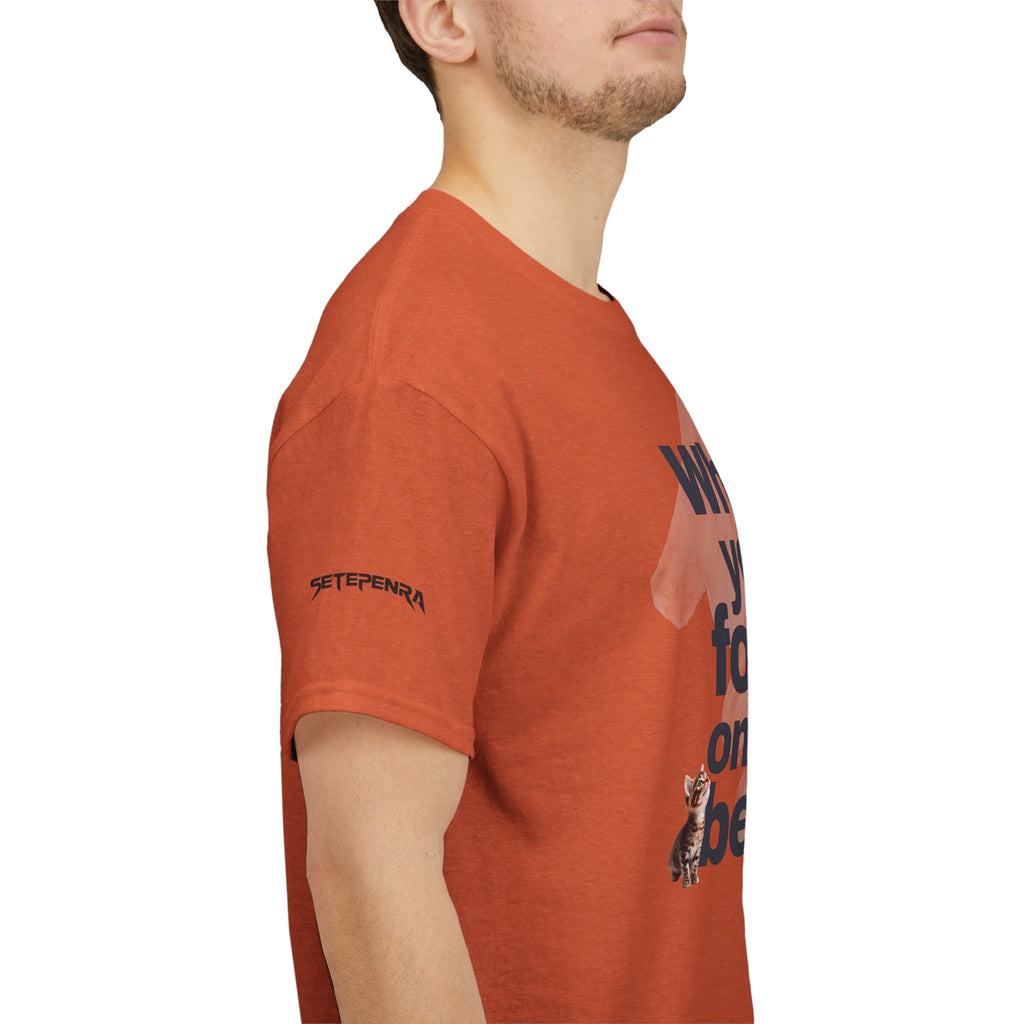 What You Focus On You Become Unisex Heavy Cotton Tee