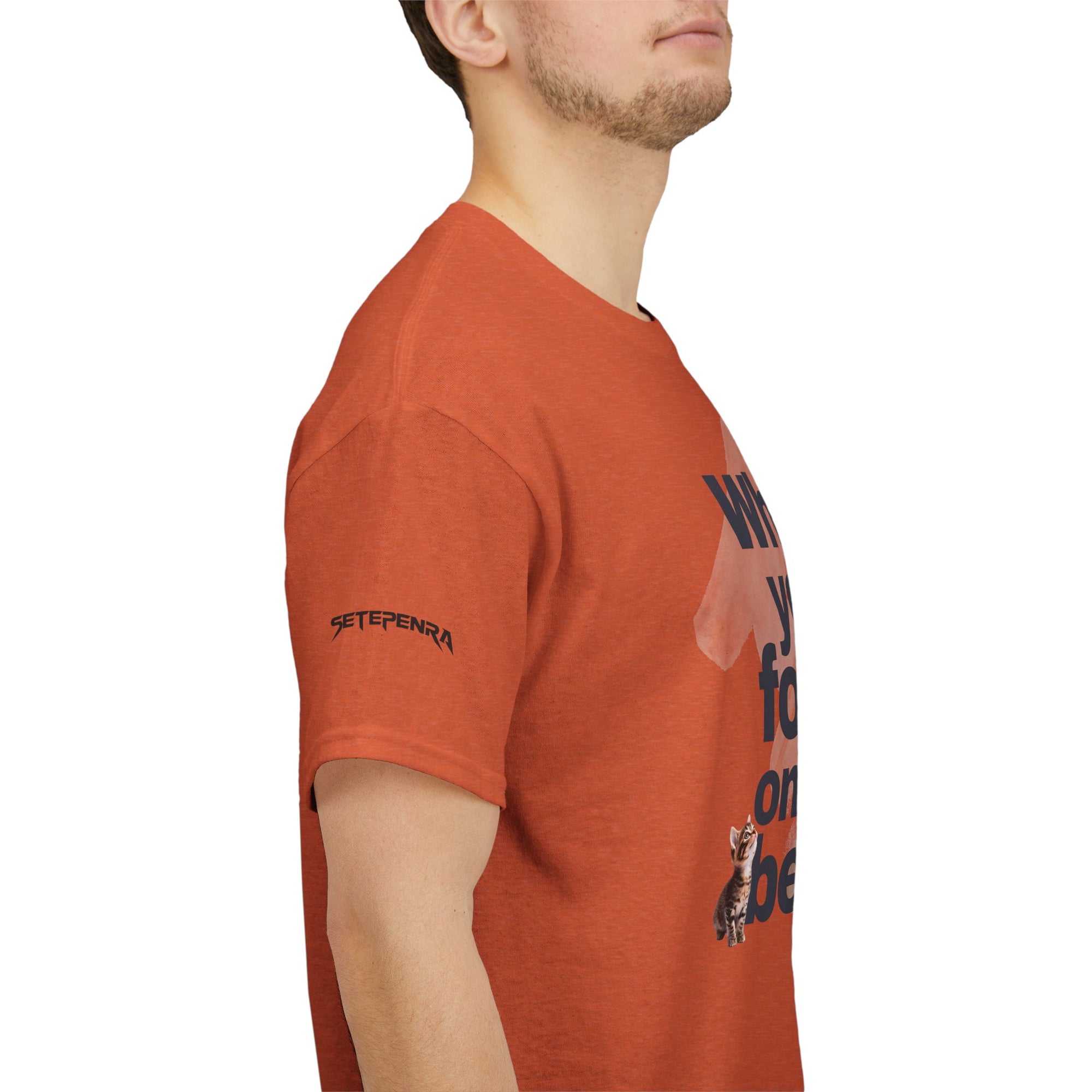 What You Focus On You Become Unisex Heavy Cotton Tee