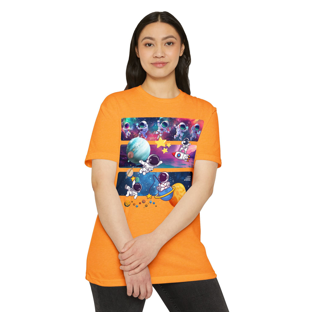 Astro Cosmo (V2.0) Unisex CVC Jersey T-Shirt