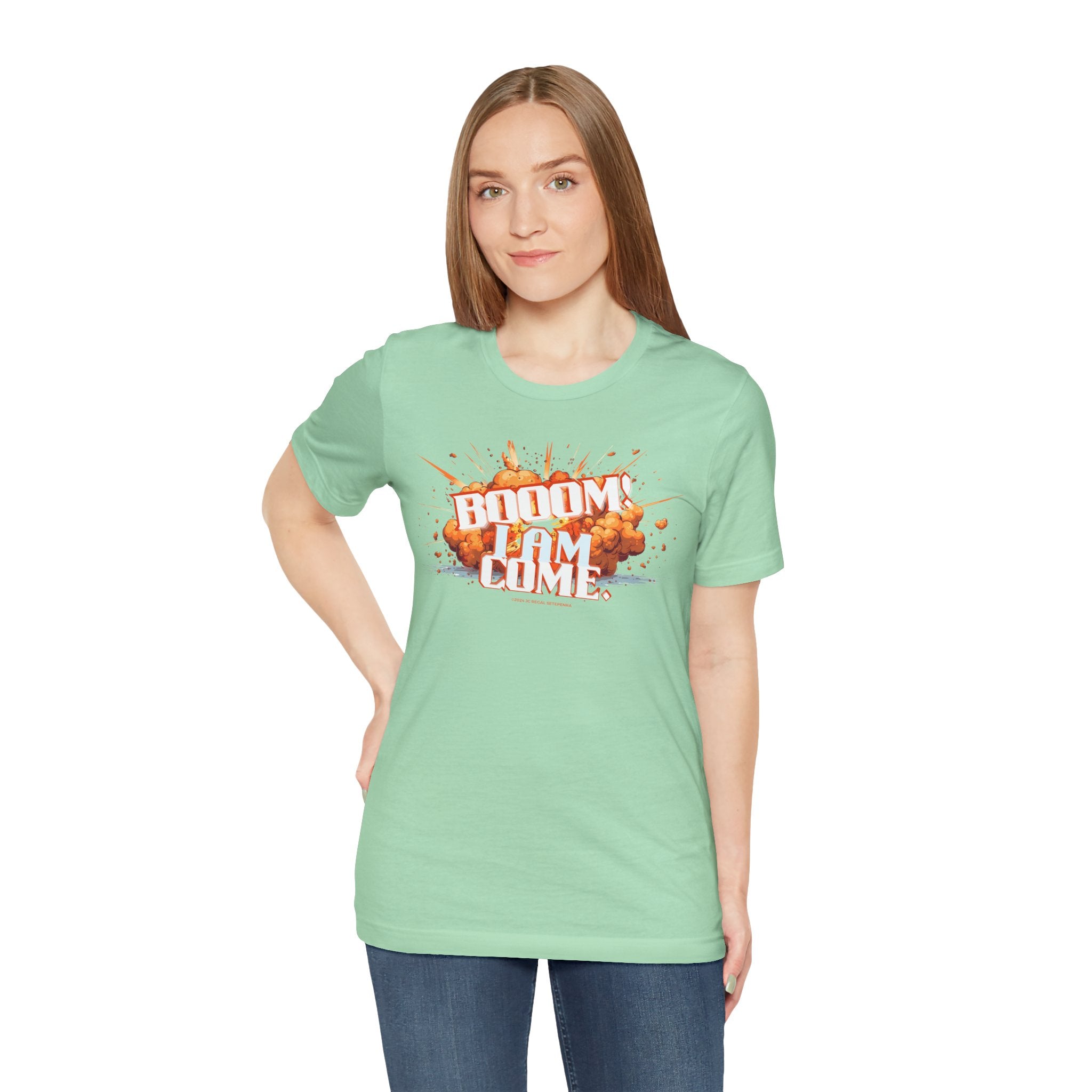 BOOOM! I AM COME Unisex Jersey Short Sleeve Tee