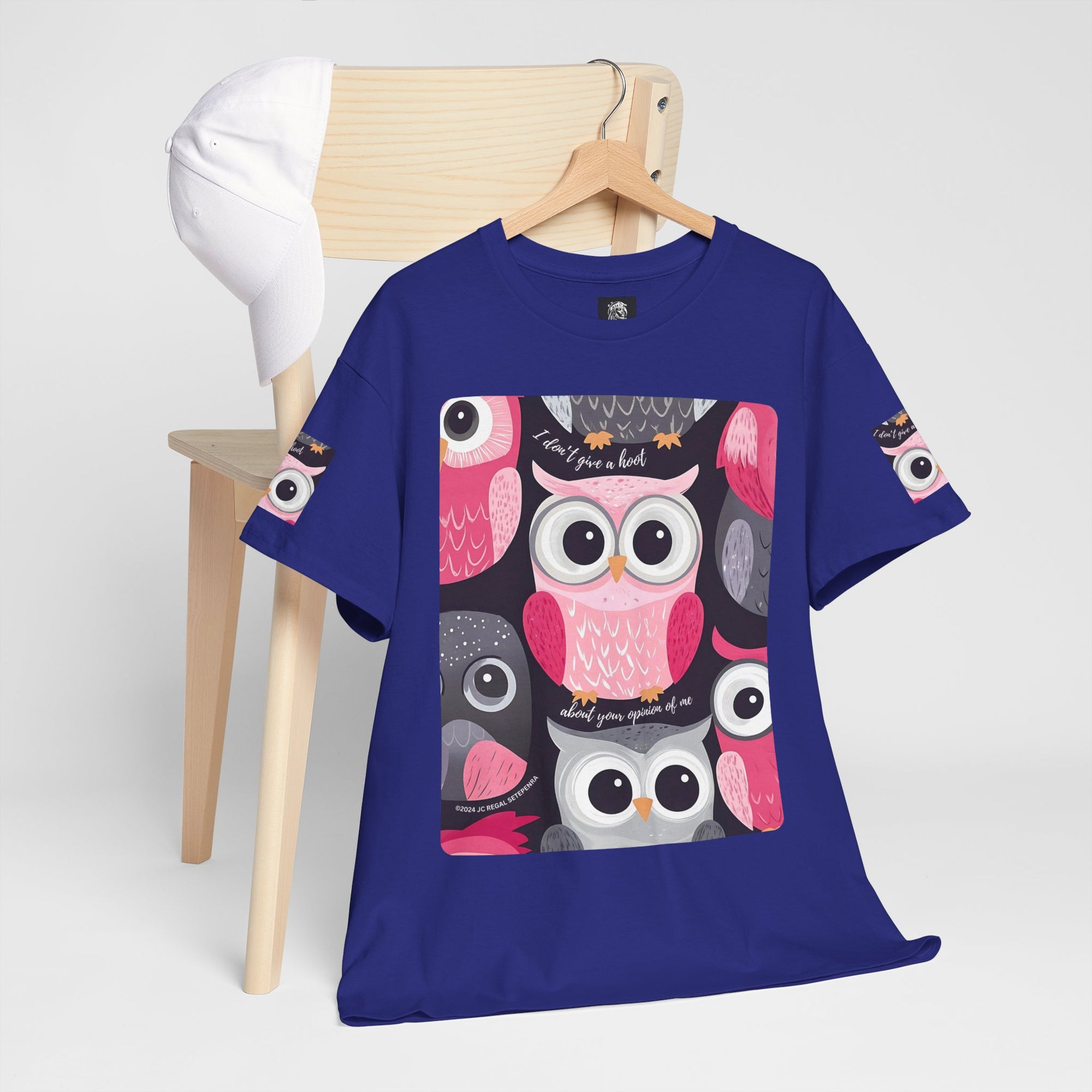 Don't Give A Hoot Unisex Heavy Cotton Tee