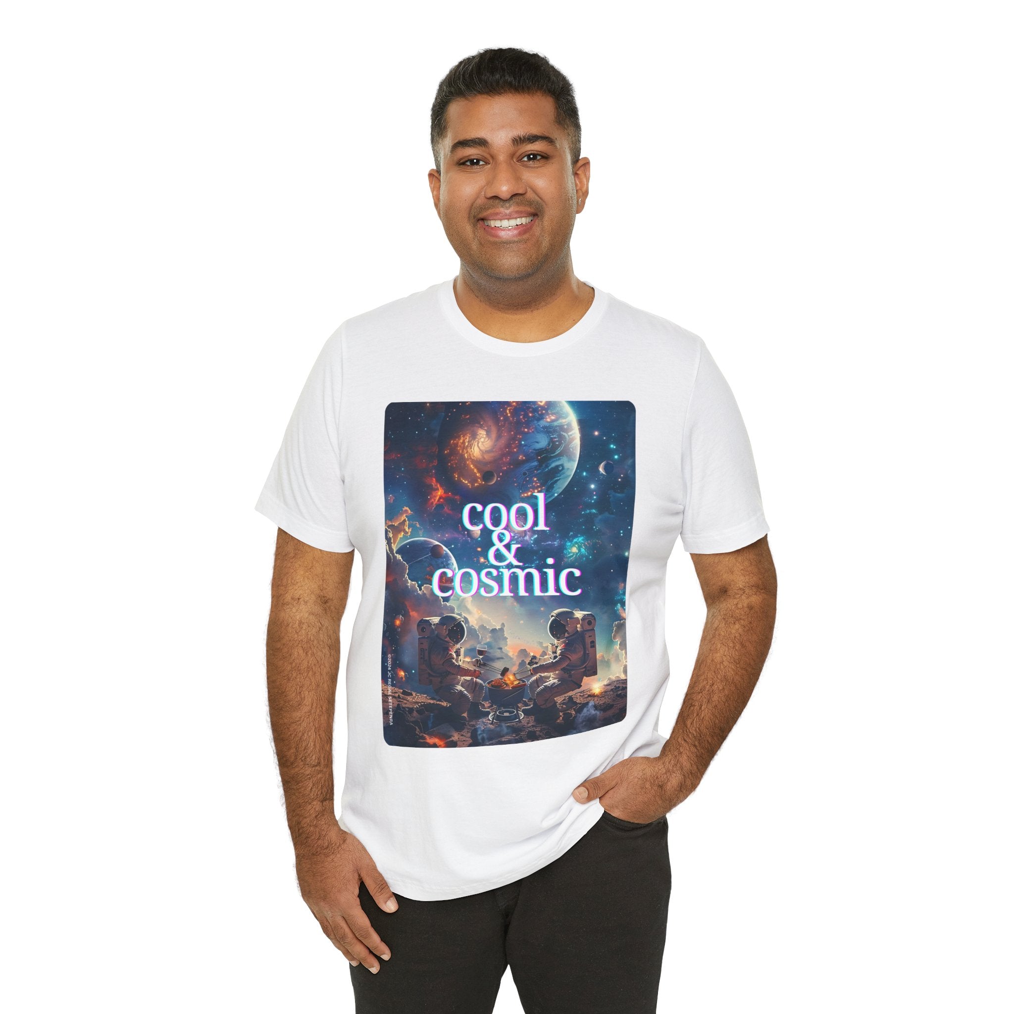 Cool & Cosmic Unisex Jersey Short Sleeve Tee