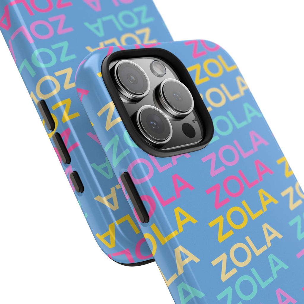 Zola Tough Phone Case (For iPhone, Galaxy & More) - Light Blue