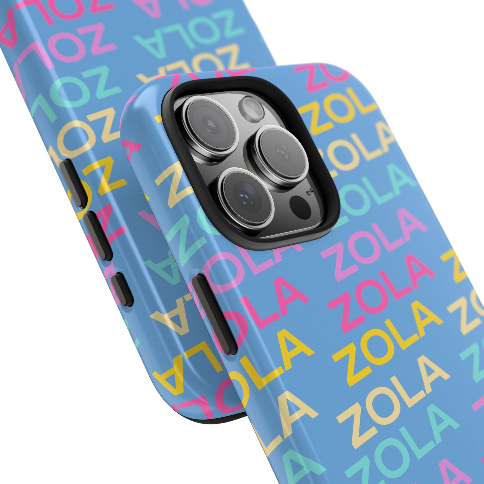 Zola Tough Phone Case (For iPhone, Galaxy & More) - Light Blue