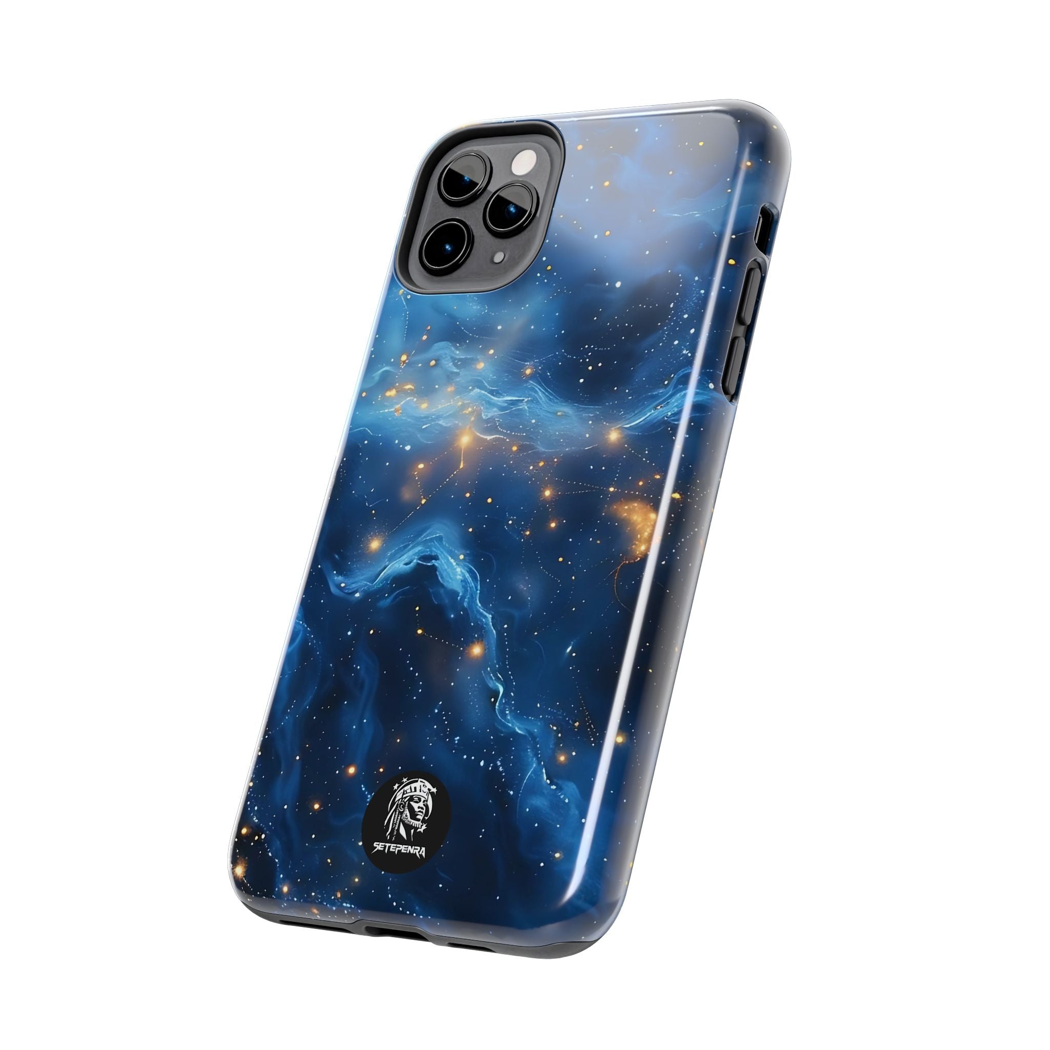 Blue Cosmos Tough Phone Case (For iPhone, Galaxy & More)