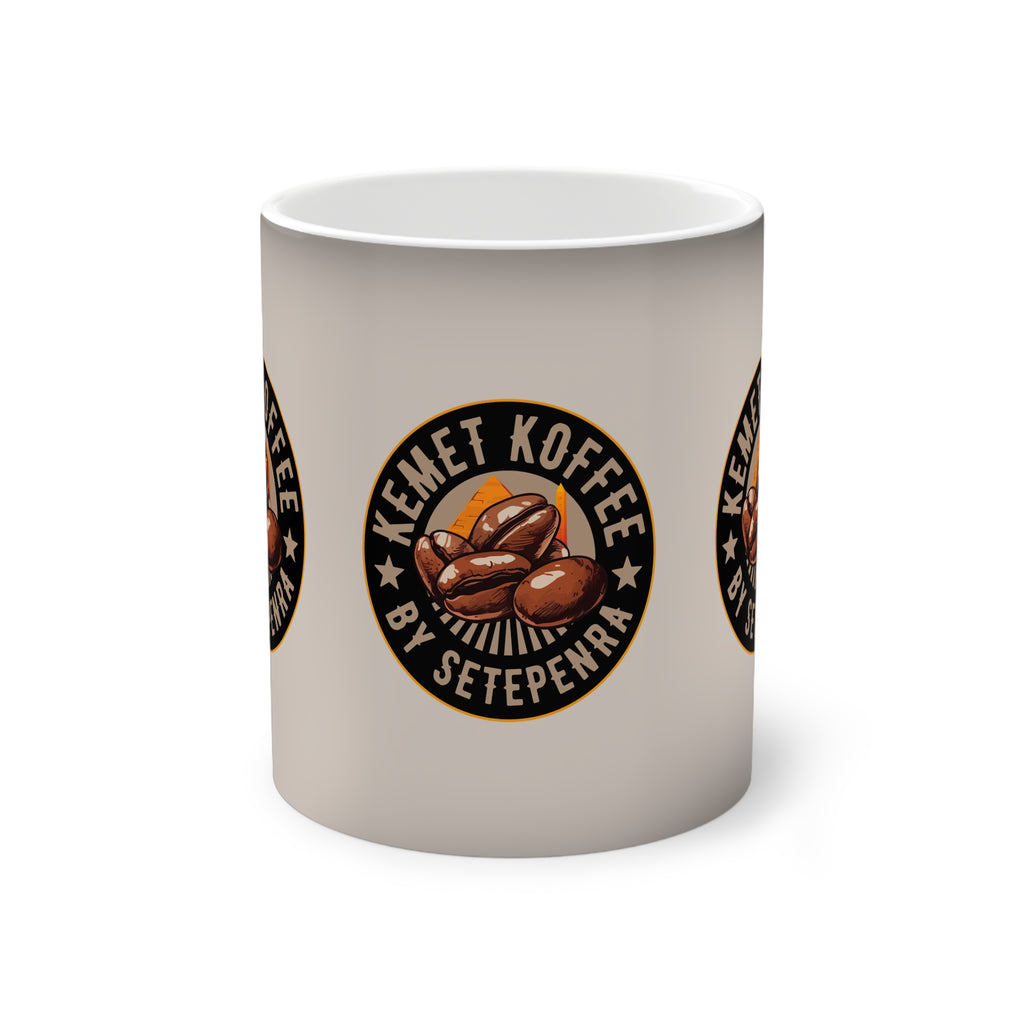 Kemet Koffee By Setepenra Color-Changing Mug, 11oz