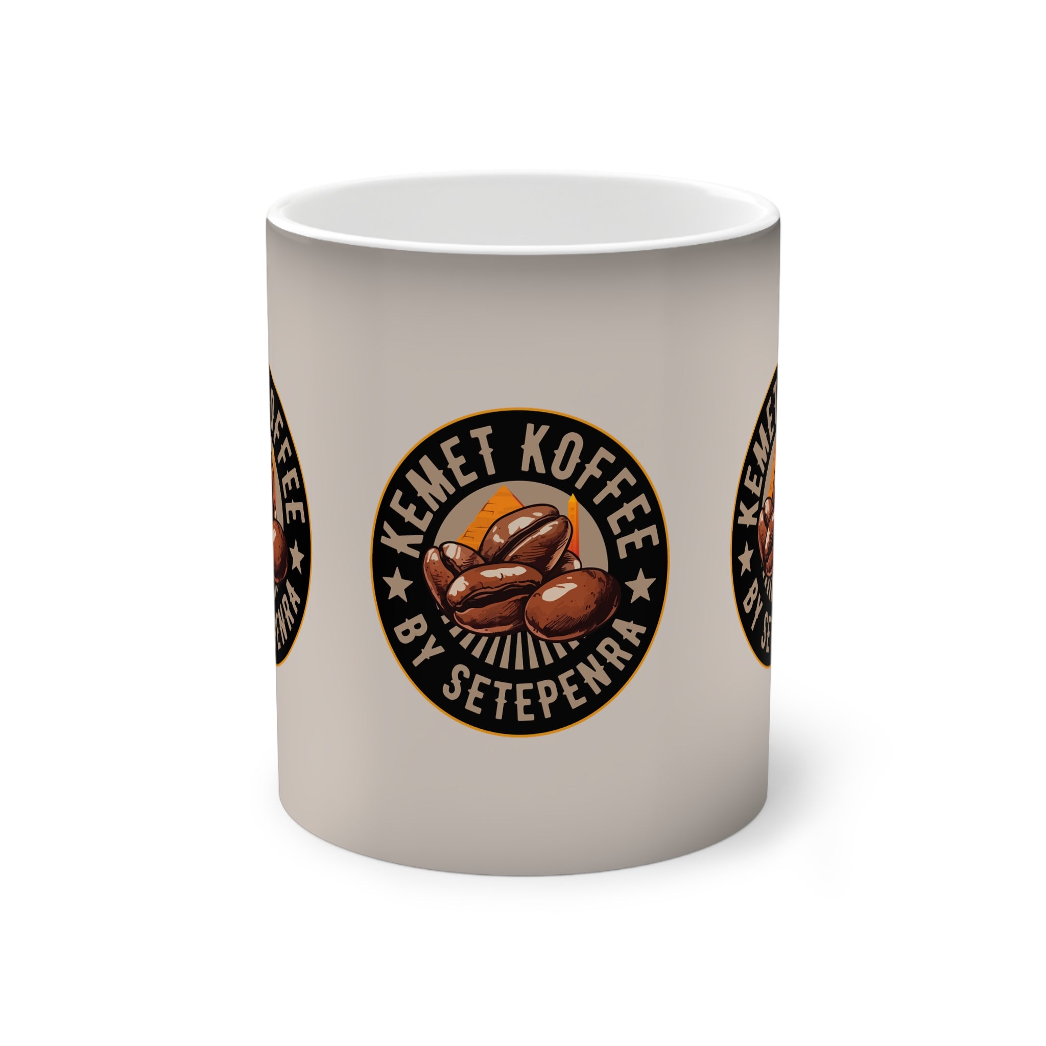 Kemet Koffee By Setepenra Color-Changing Mug, 11oz
